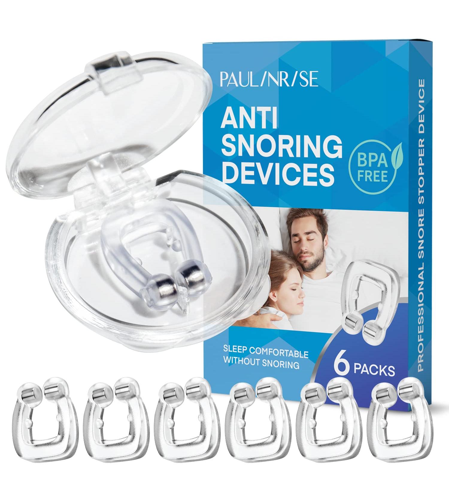 Snore Stopper Nose Clips - Effective Anti-Snoring Solution (6 Pack) - Buy Online on SooperMarket.com
