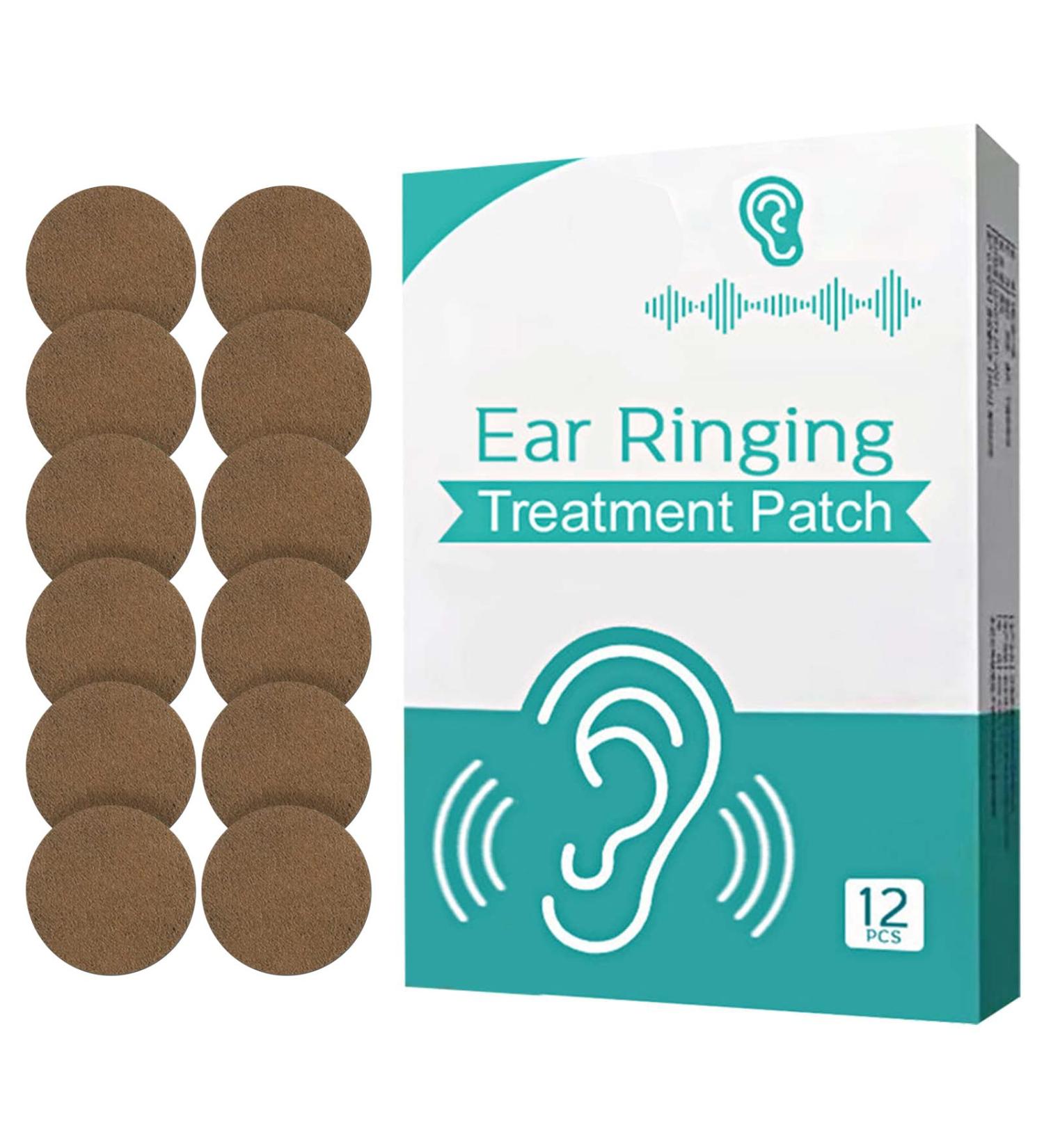 Tinnitus Relief Patches - Natural Herbal Formulation for Ringing Ears | 24 PCS Tinnitus Treatment for Hearing Loss - Improves Hearing & Boosts Blood Circulation - Buy Online on SooperMarket.com