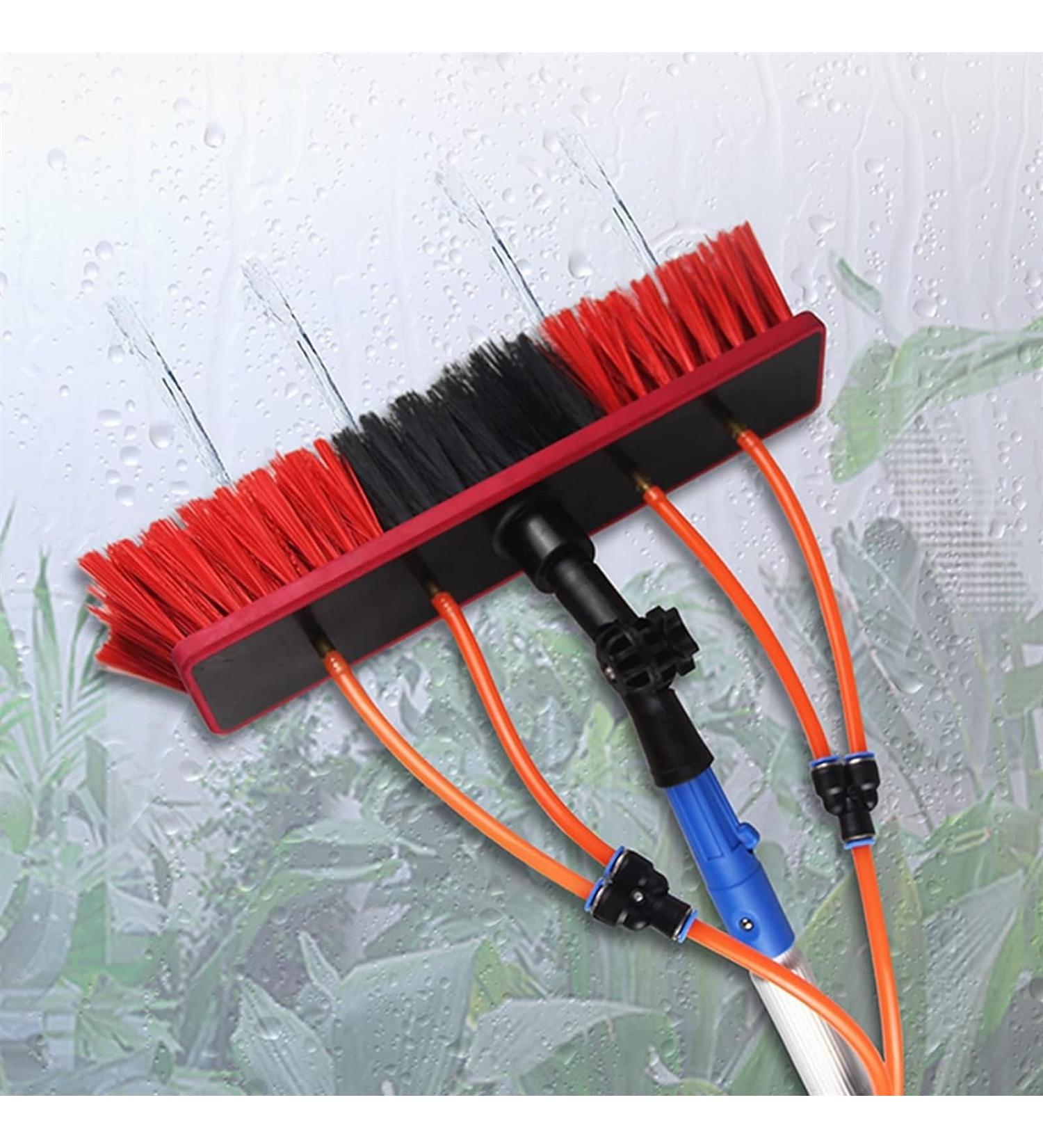 Window Cleaning Pole Water Fed Telescopic Brush Extendable Cleaner Window Cleaner Kit for Photovoltaic Panel Cleaningtrucks Windows (Color : 5m/16.4ft) (11m/36.08ft) - Buy Online on SooperMarket.com