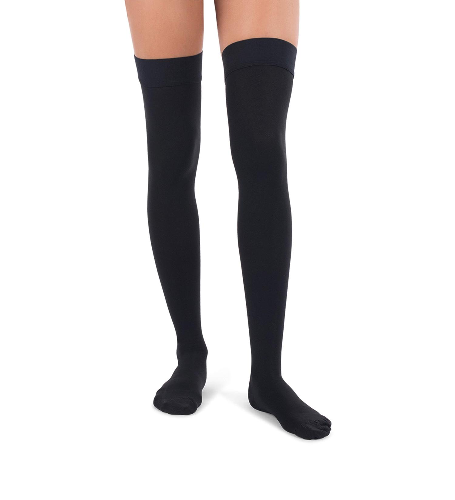 Jomi Compression Thigh High Stockings 20-30mmHg - X-Large Black - Buy Online on SooperMarket.com