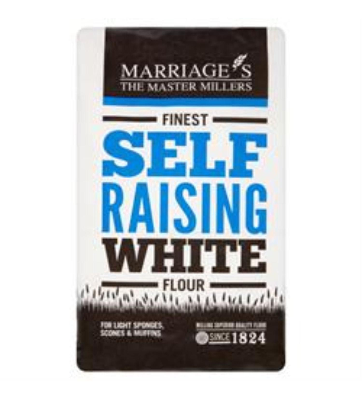 Marriage's Master Millers Finest Self Raising Flour - White 1.5kg