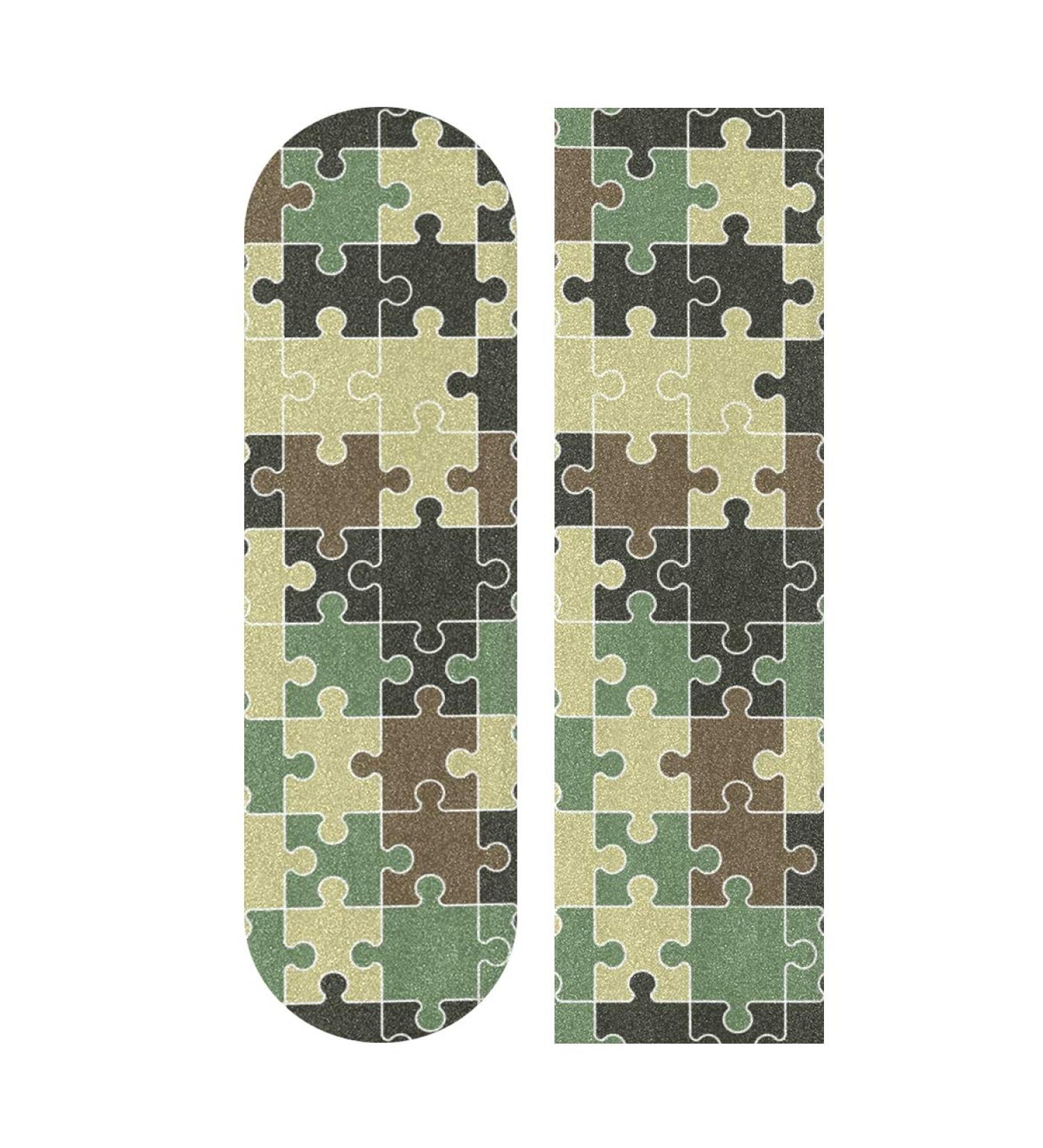 Colorful Camouflage Skateboard Grip Tape - 9 x 33 Sheet for Scooter Deck | High-Quality Sand Paper - Buy Online on SooperMarket.com
