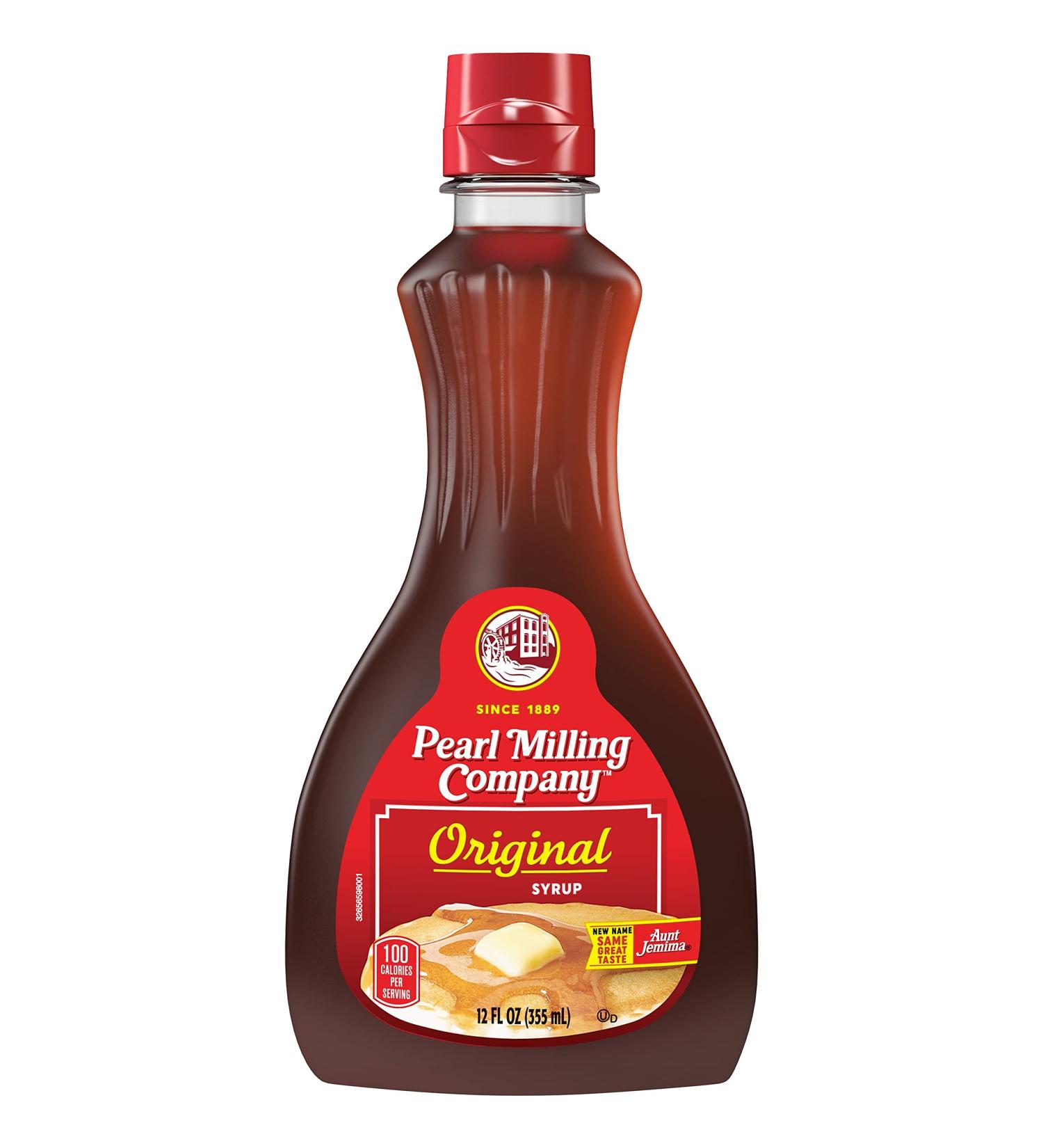 Pearl Milling Company Original Syrup 12oz - Delicious Pancake and Waffle Topping - Buy Online on SooperMarket.com