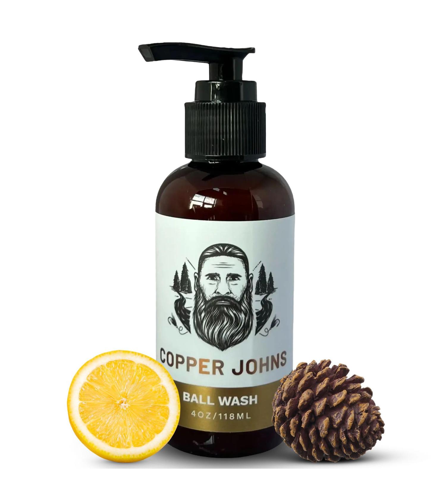 Ball Wash for Men | Refresh & Hydrate Your Body | Cedarwood Tea Tree & Lemon - 4oz - Buy Online on SooperMarket.com