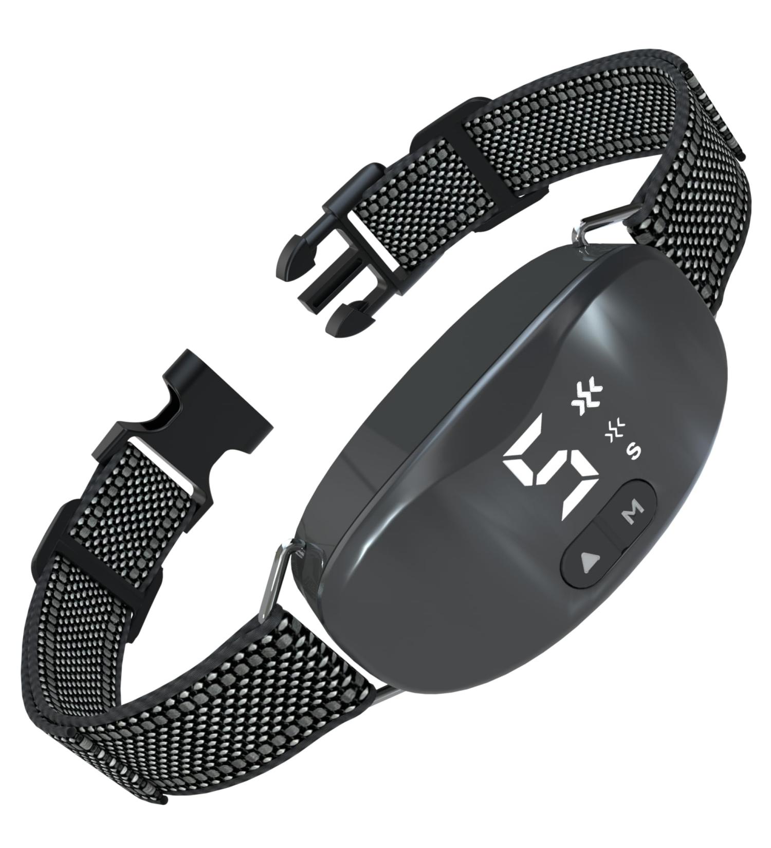 Beoankit Dual Vibration Dog Bark Collar | 8 Sensitivity Levels | 3 Modes | Waterproof & Rechargeable | Black - Buy Online on SooperMarket.com