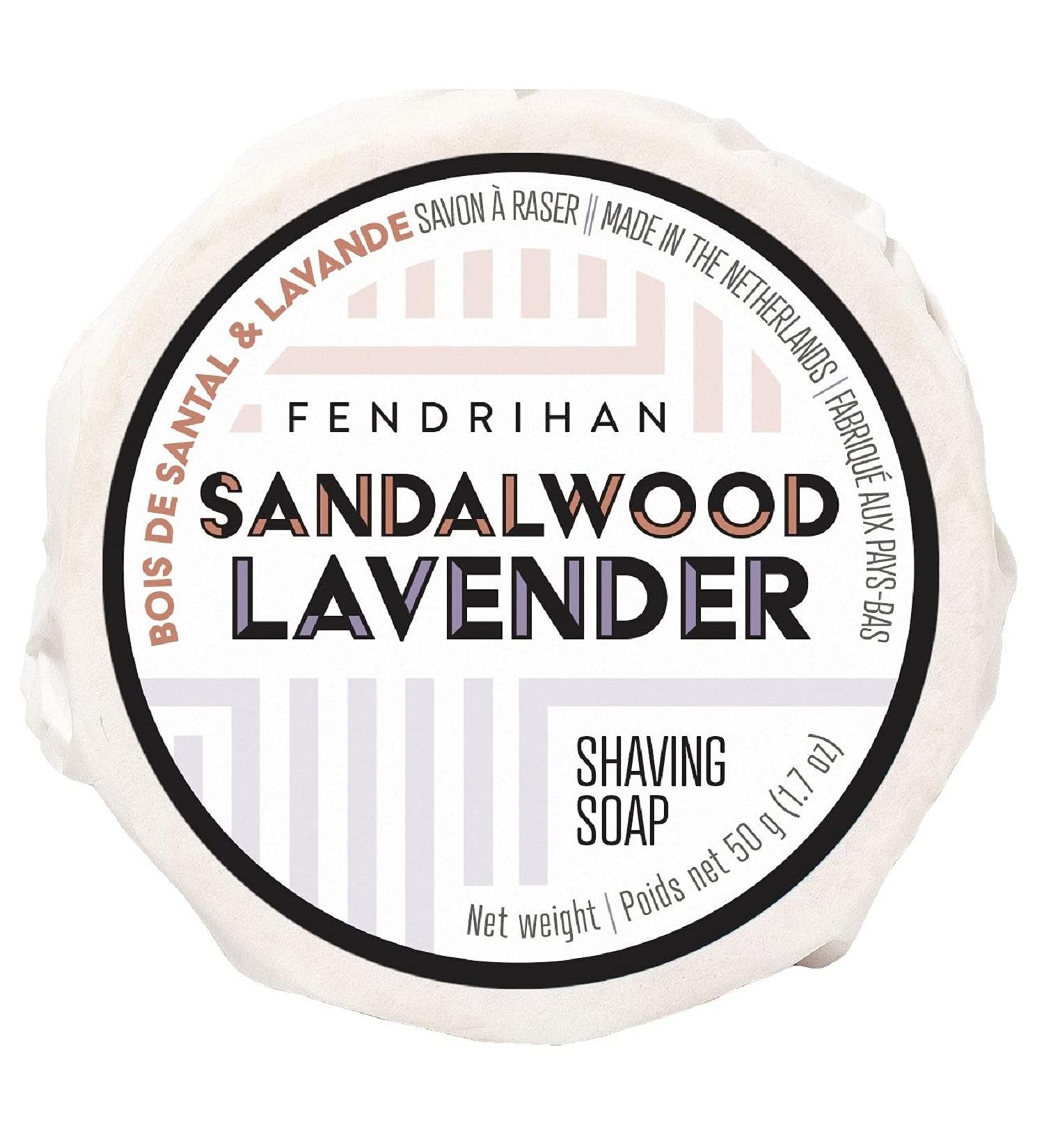 Fendrihan Shaving Soap for Men MADE IN GERMANY (Sandalwood & Lavender 50 grams)