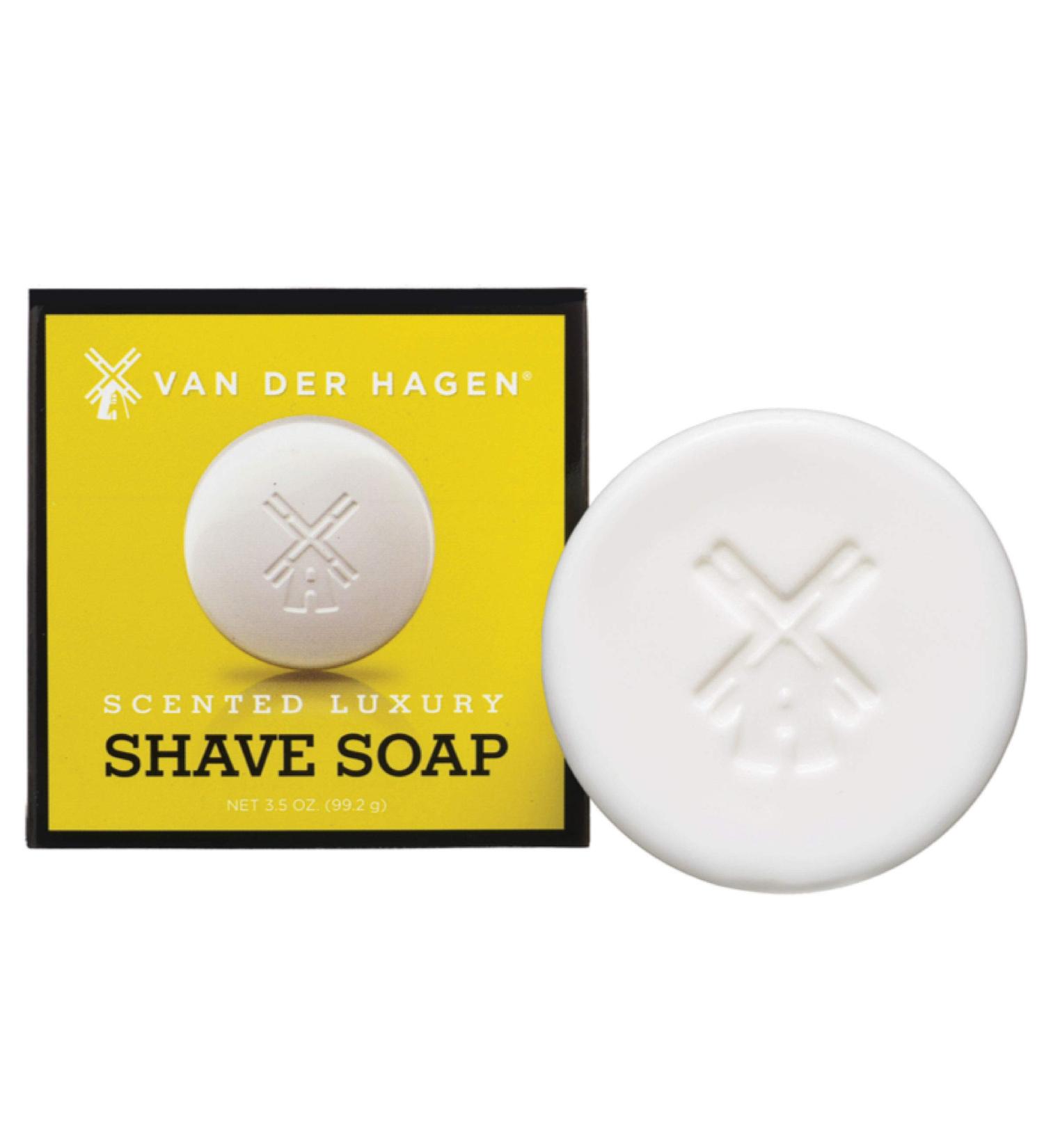 Van Der Hagen Men's Luxury Scented Shave Soap - Single Pack - Buy Online on SooperMarket.com