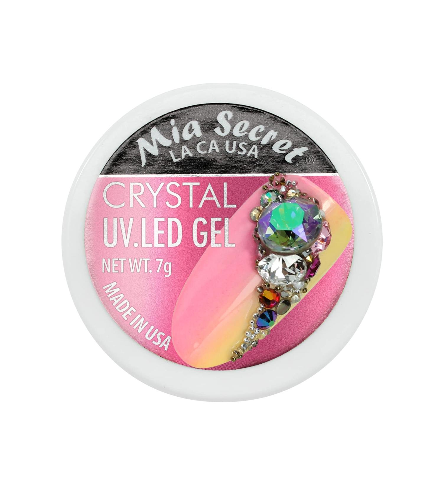 Mia Secret 7g LED/UV Gel Secure Diamonds Crystals - GUMMY JELLY Finish - Buy Online on SooperMarket.com
