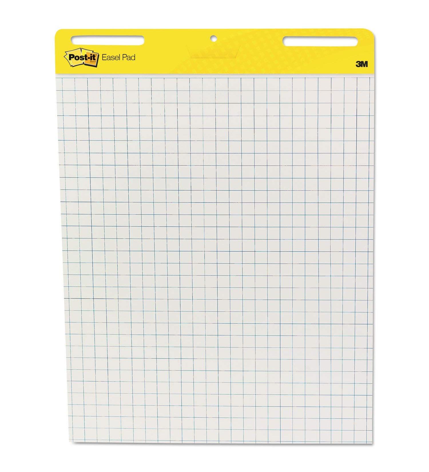 Post-it 560 Self-Stick Easel Pad Grid 30 Sheets 25x30 2/CT - White - Buy Online on SooperMarket.com