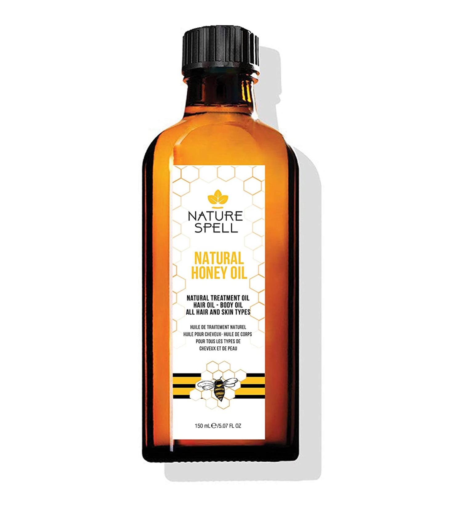 Nature Spell Honey Care Oil for Hair and Body - 150ml | Nourish & Hydrate Your Skin and Hair - Buy Online on SooperMarket.com
