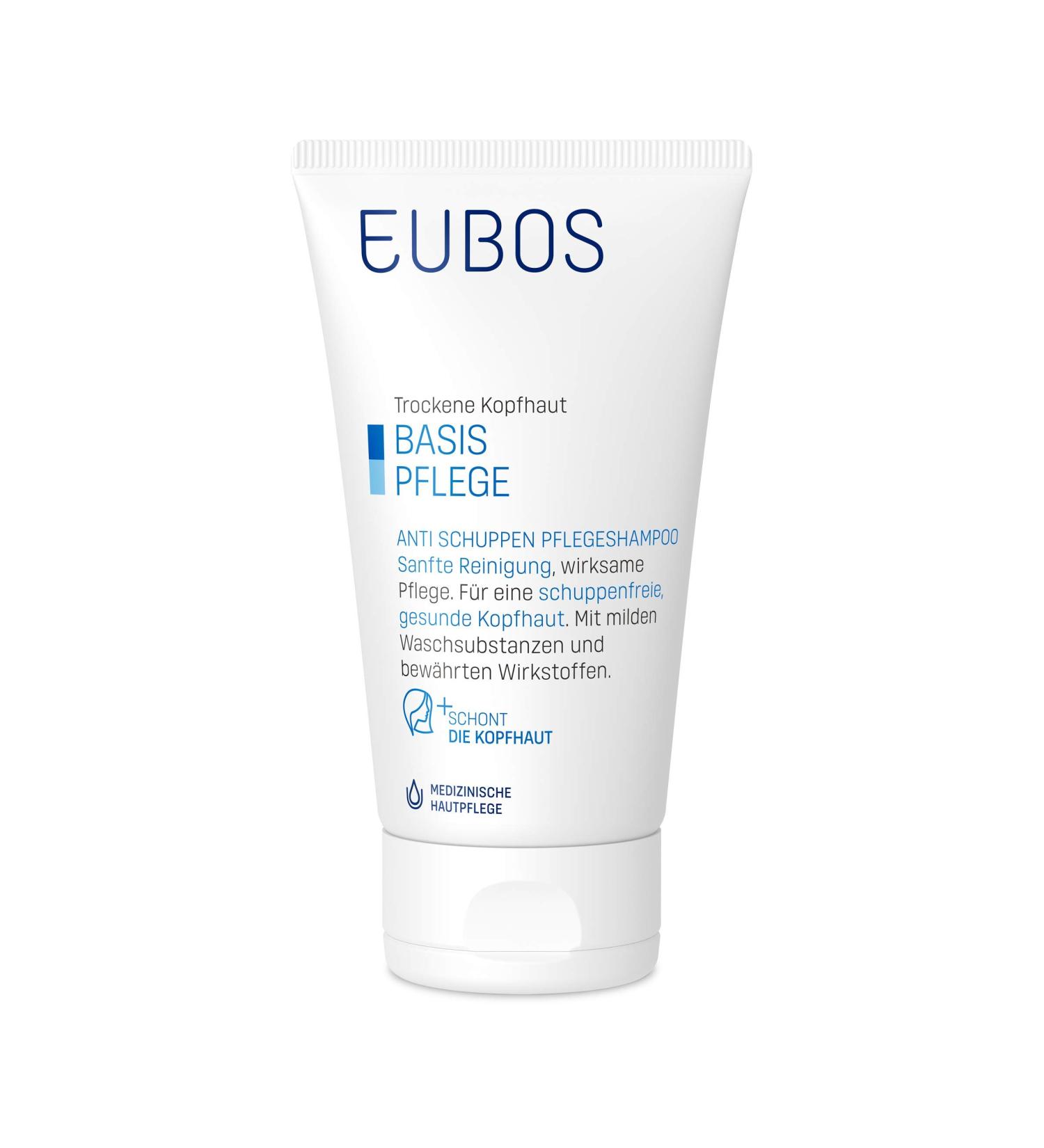 Eubos Anti-Shed Care Shampoo 150ml | For Scaly Dry & Irritated Scalp | Skin Tolerance Formula | International Shipping - Buy Online on SooperMarket.com