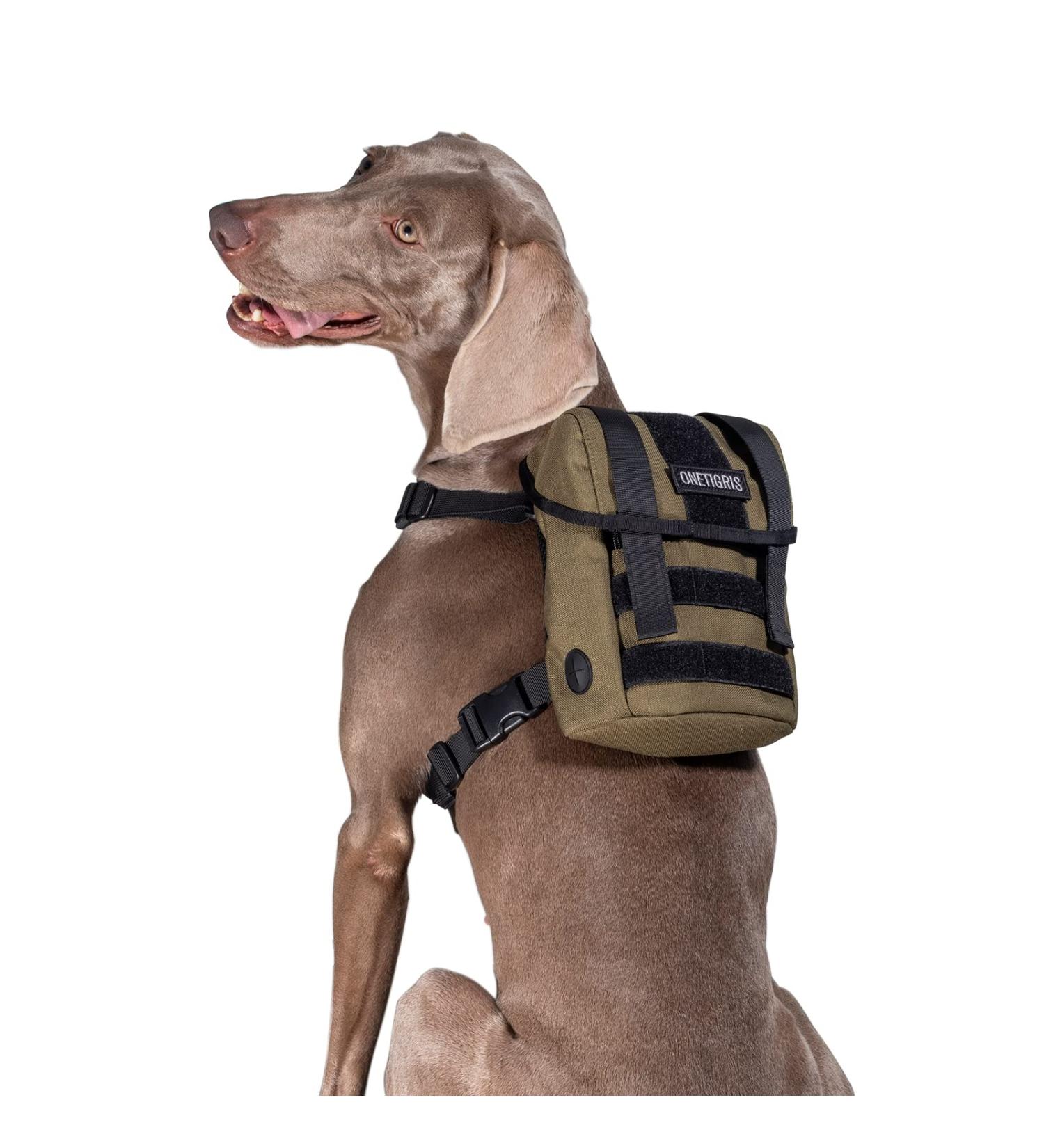 OneTigris Eureka Small Dog Backpack - Hiking Backpack with Poop Bag Dispenser for Small Dogs - Green - Buy Online on SooperMarket.com