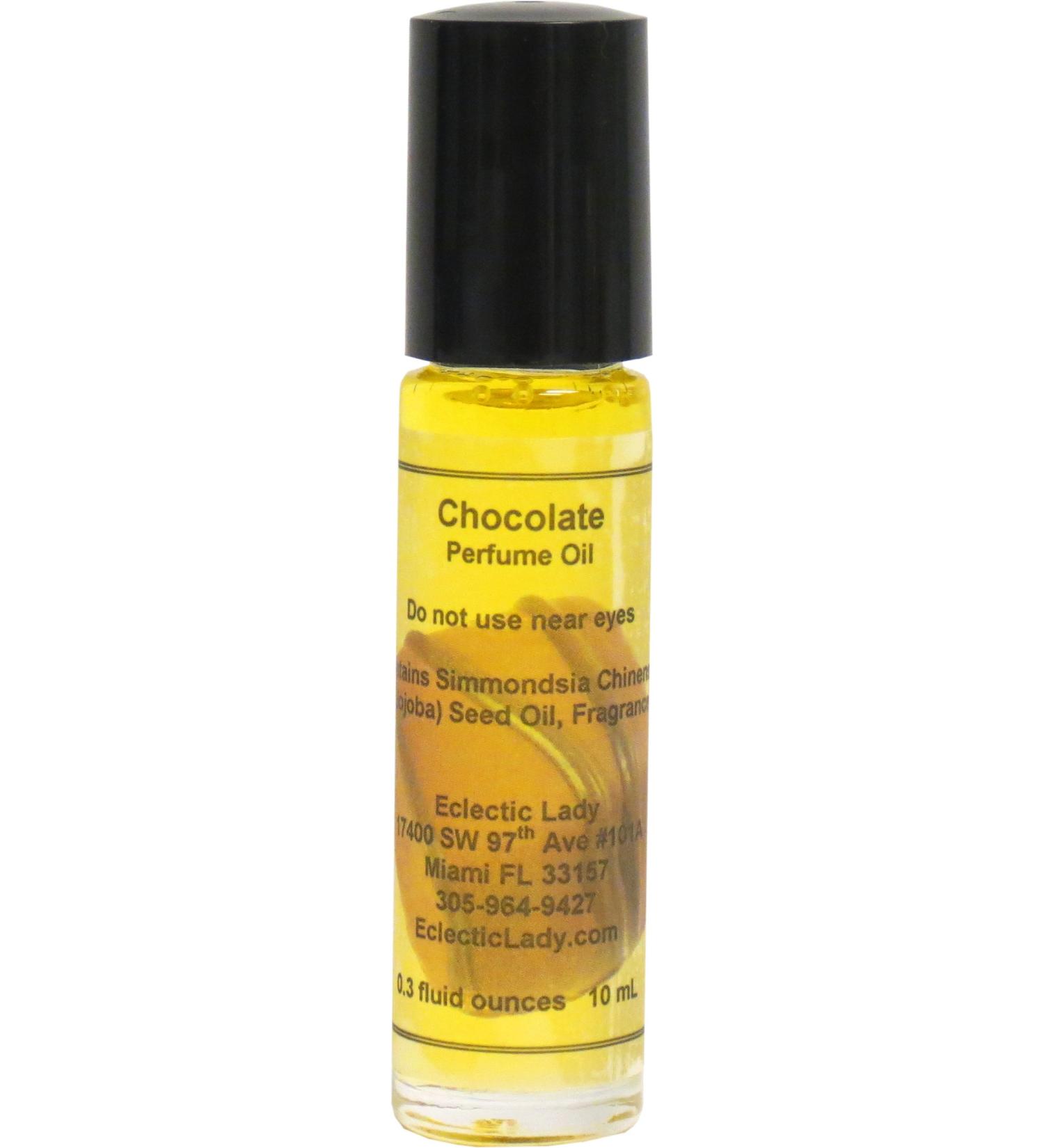 Chocolate Perfume Oil 0.3 Oz Portable Roll-On Fragrance with Long-Lasting Scent Delightful Essential Oils and Jojoba Oil For Daily Use 0.3 Fl Oz (Pack of 1) - Buy Online on SooperMarket.com