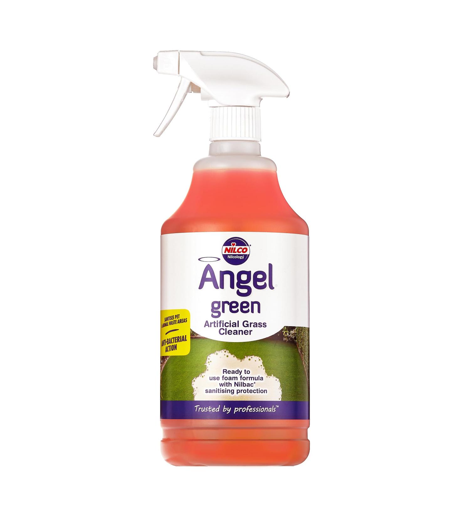 Nilco Angel Green - Artificial Grass Foam Cleaner & Trigger 1L - Buy Online on SooperMarket.com