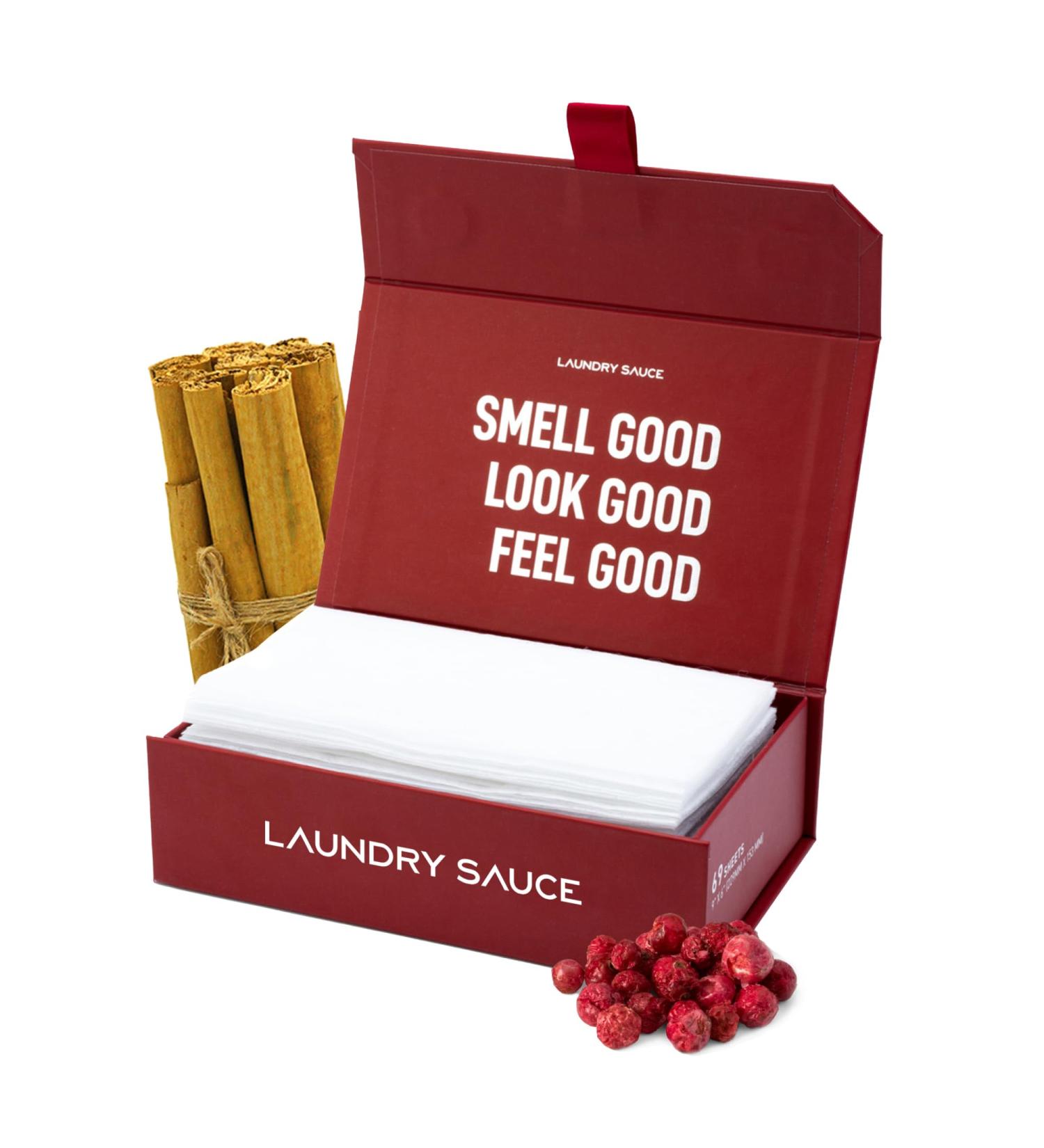 Buy Laundry Sauce French Saffron Dryer Sheets - Eco-Friendly Powerful Freshness for International Shipping - Buy Online on SooperMarket.com
