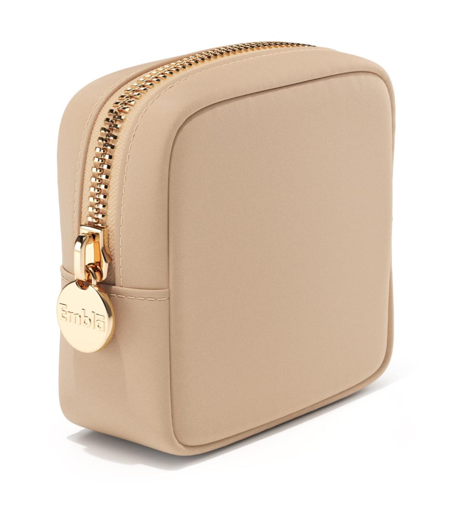 Embla Nylon Makeup Bag Travel Toiletry Organizer - Zipper Pouch Clutch Coin Purse - Buy Online on SooperMarket.com