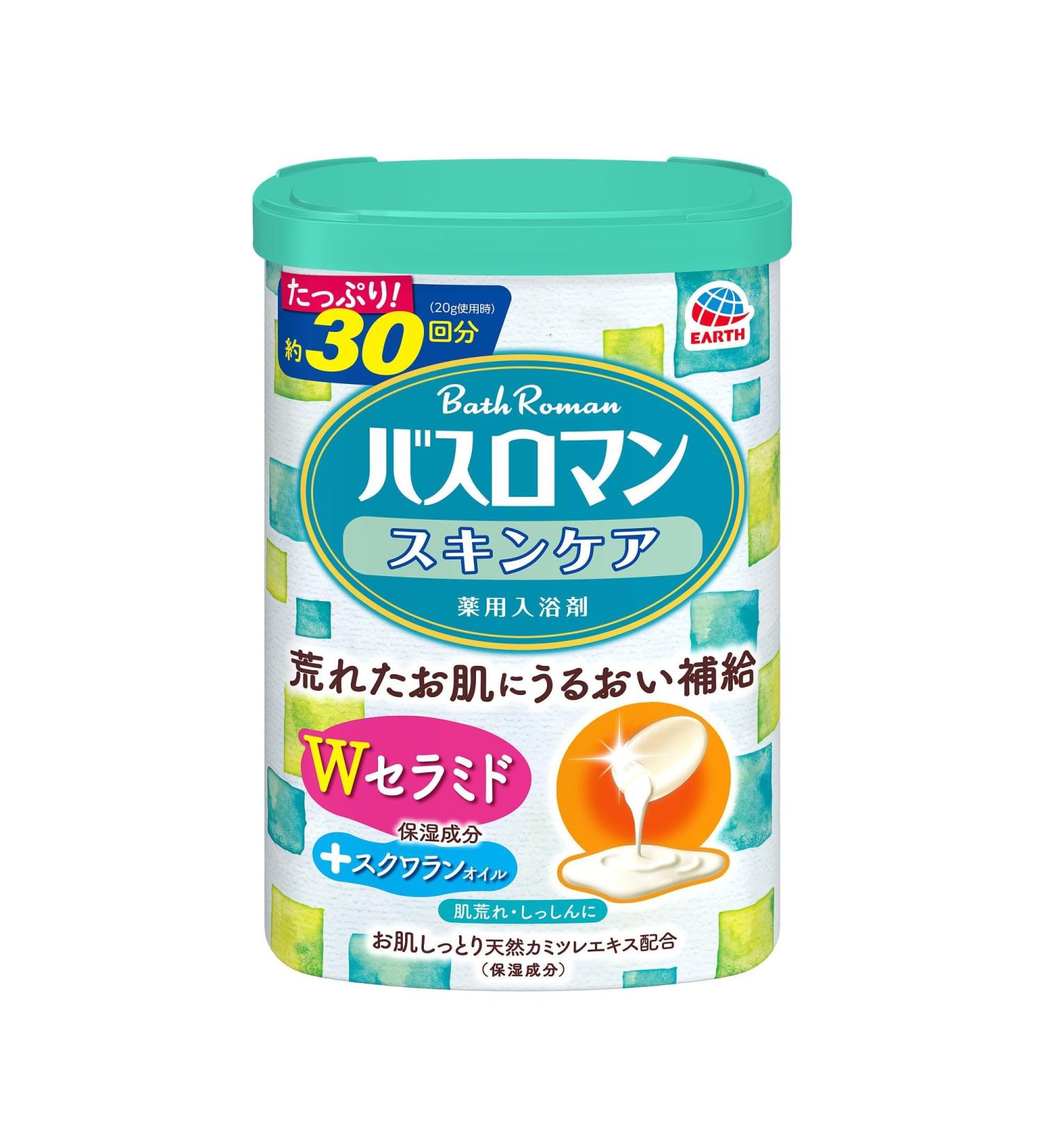 Buy Bathroman Bath Agent Skin Care with Ceramide 600g - Non-Medicinal | International Shipping Available - Buy Online on SooperMarket.com