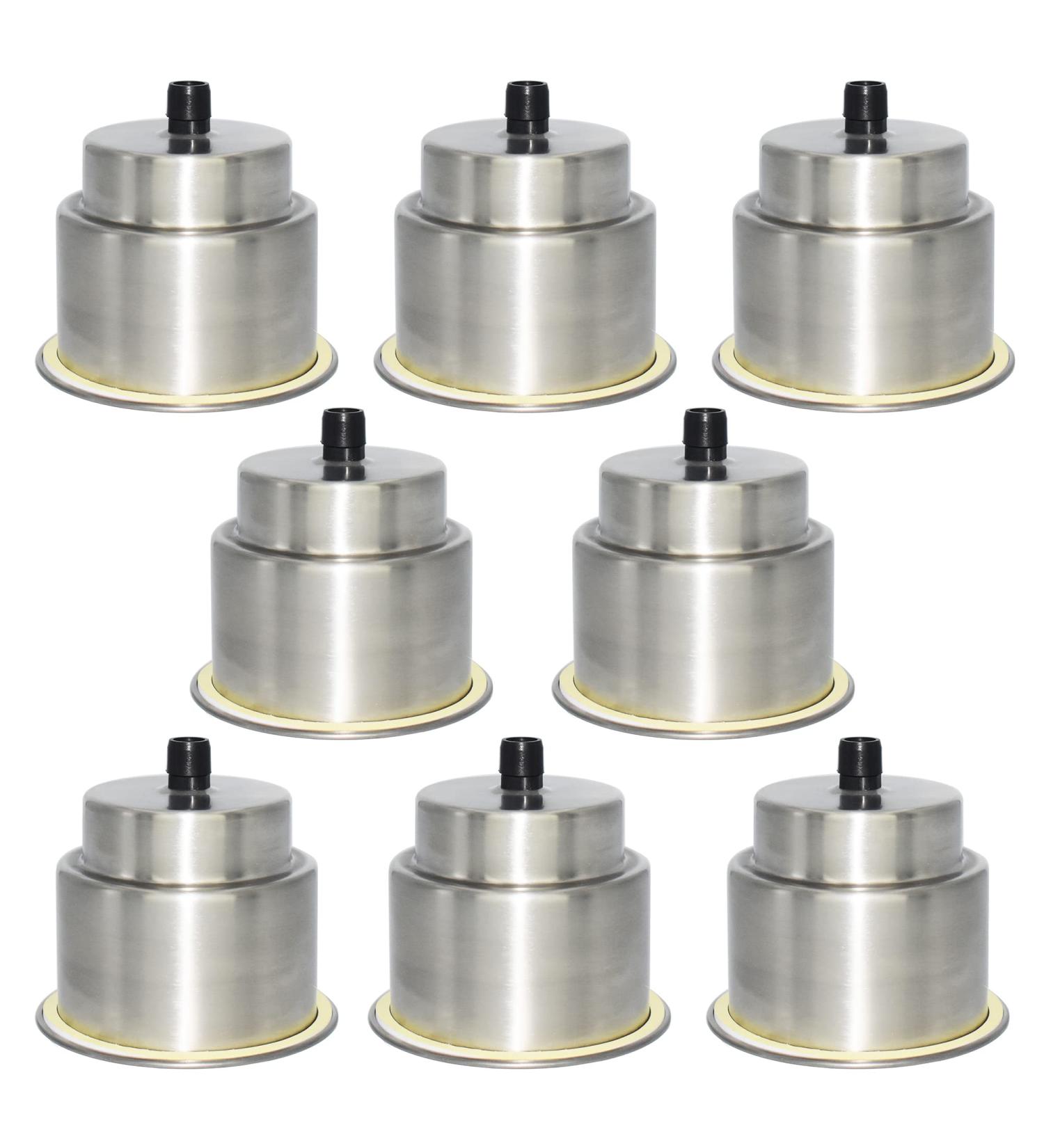 Yuanhe Stainless Steel Cup Holder Insert with Drain for Marine Boat RV Camper - 8PCS - Buy Online on SooperMarket.com