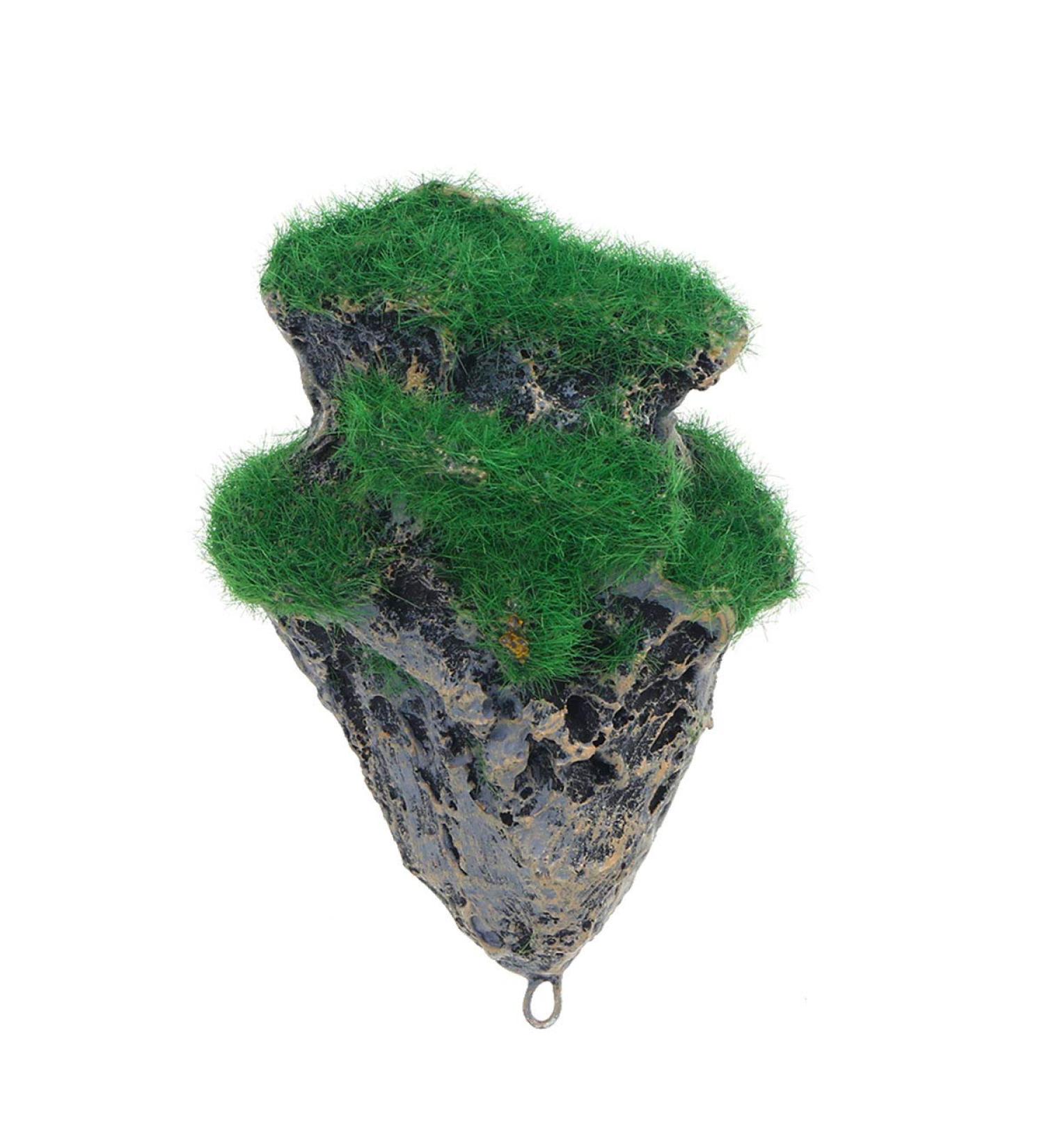 Buy PopetPop Combat Fish Aquarium Decoration - Artificial Stone Skirt Ornament - Size S Bimsstein Flying Rock for Natural Aquascaping - Buy Online on SooperMarket.com