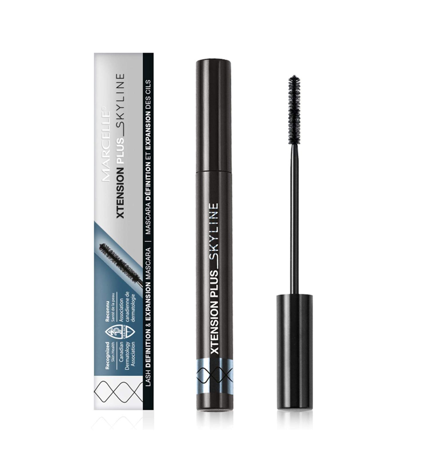 Marcelle Xtension Plus Skyline Mascara in Black - Hypoallergenic & Fragrance-Free - 0.23 fl oz - Buy Online on SooperMarket.com
