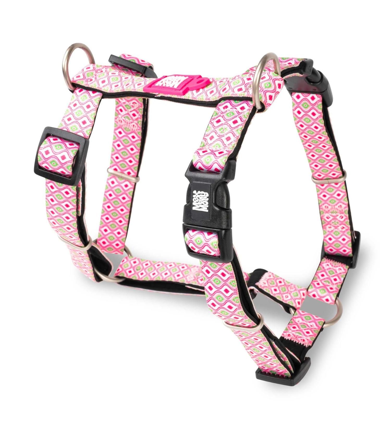 Max & Molly H-Harness - Retro Pink | Comfortable & Stylish Dog Harness for International Shipping - Buy Online on SooperMarket.com