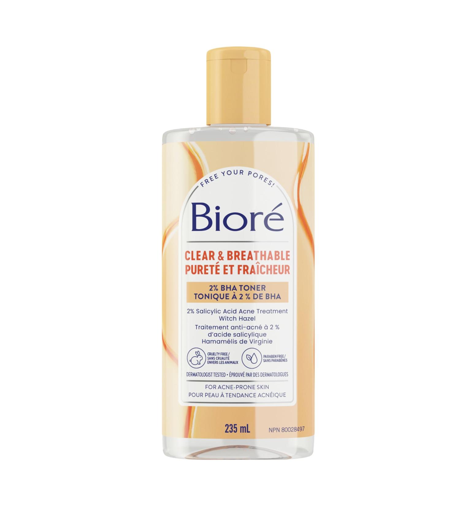 Bior Pore Clarifying Toner with Witch Hazel Acne Prone Facial Skin Care (235 mL) - Buy Online on SooperMarket.com