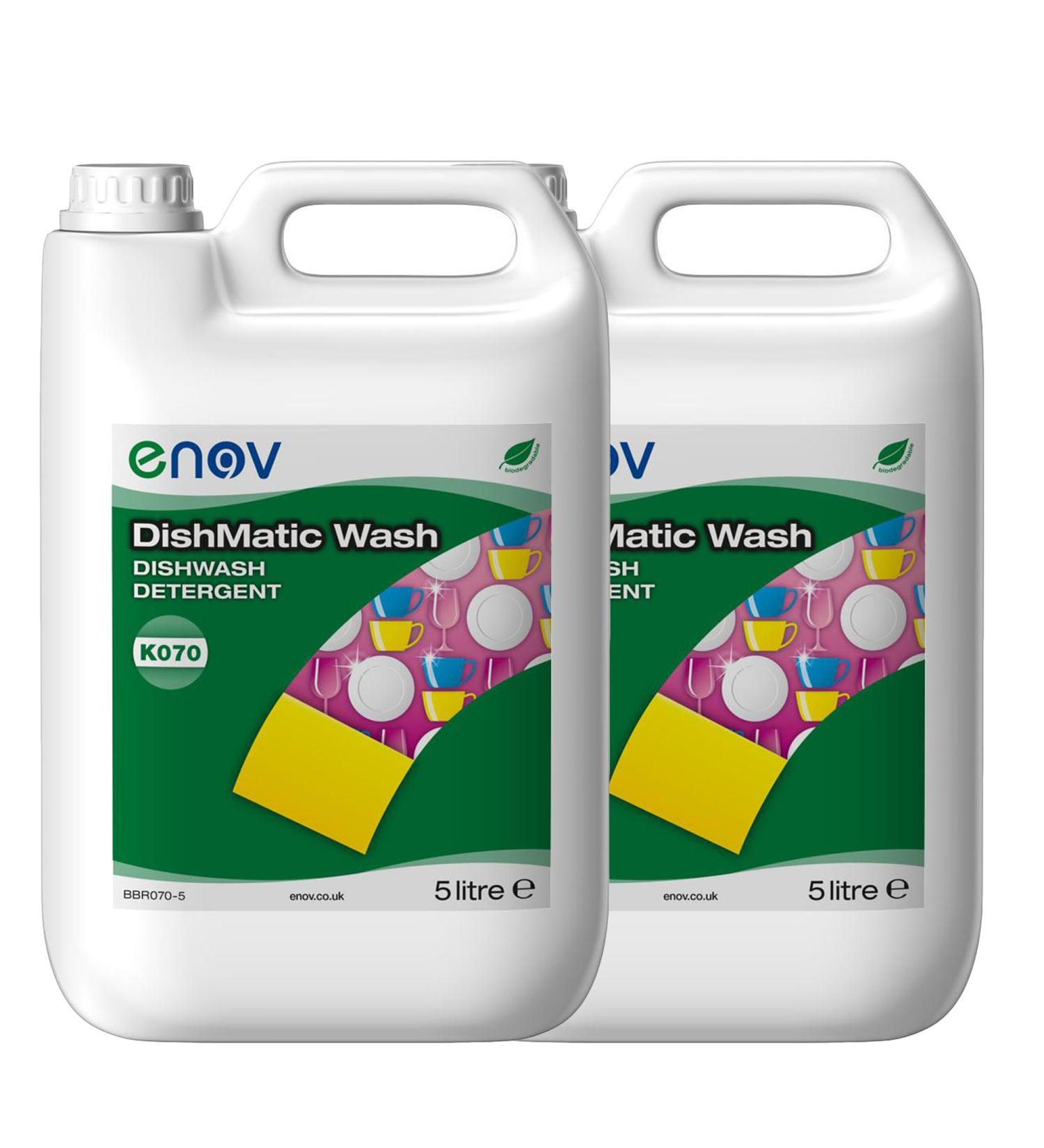 Enov K070 DishMatic Dishwash Detergent 2 x 5 Litre - Buy Online on SooperMarket.com