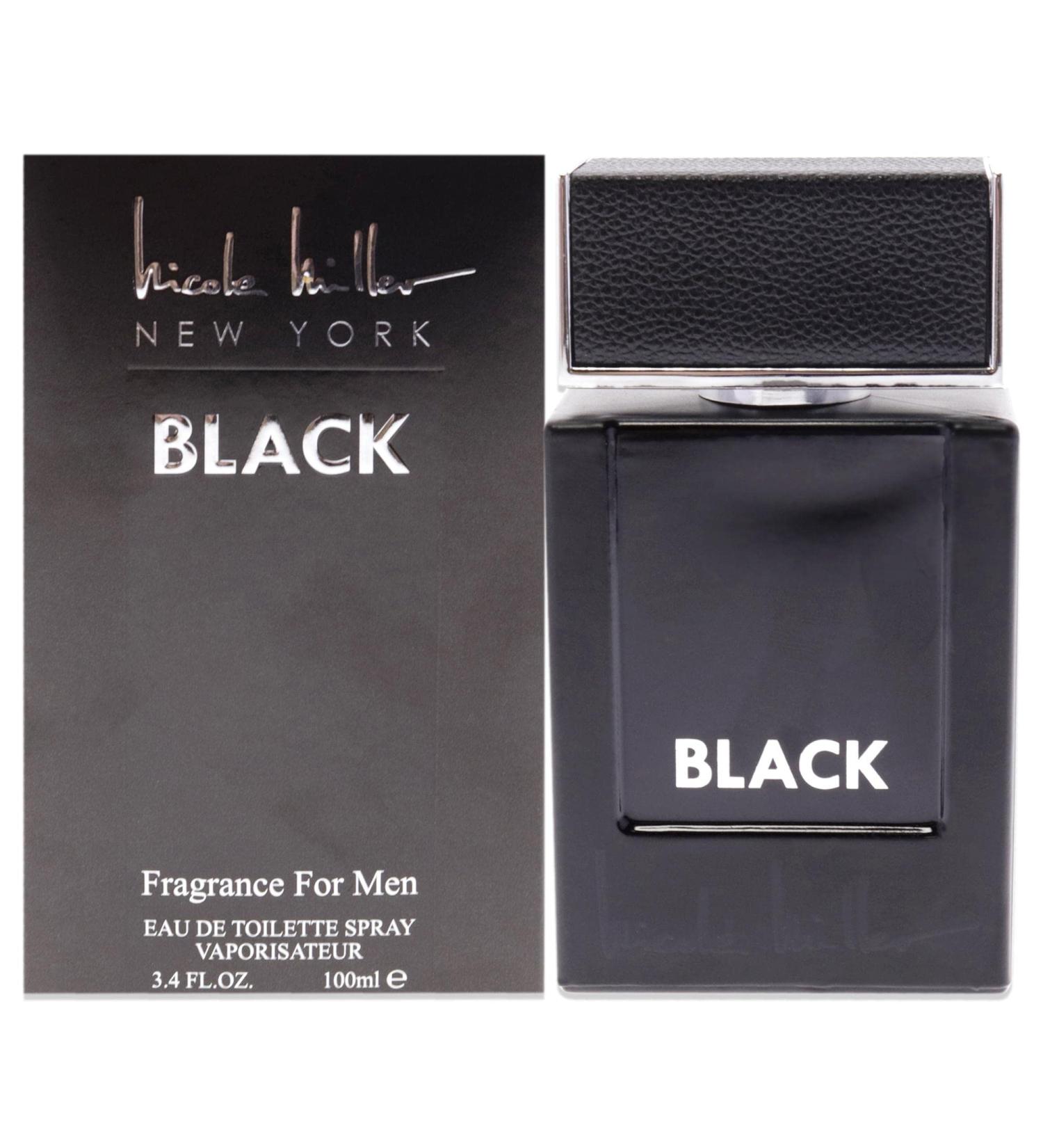 Nicole Miller Black Mens Eau De Toilette Spray 3.4 Oz - Buy Online on SooperMarket.com