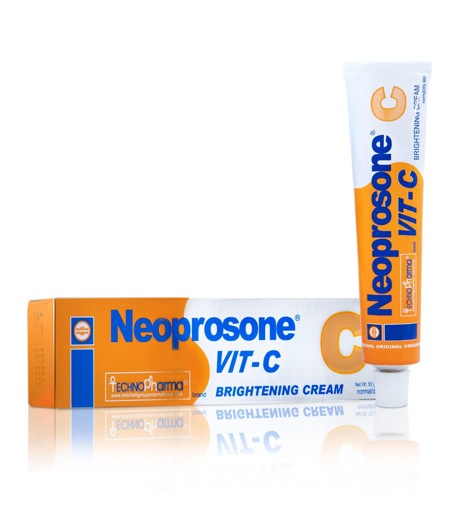 NEOPROSONE Skin Brightening Cream 1.7 Fl oz/50 ml with Vitamin C & Alpha Arbutin - Buy Now for Radiant Skin - Buy Online on SooperMarket.com