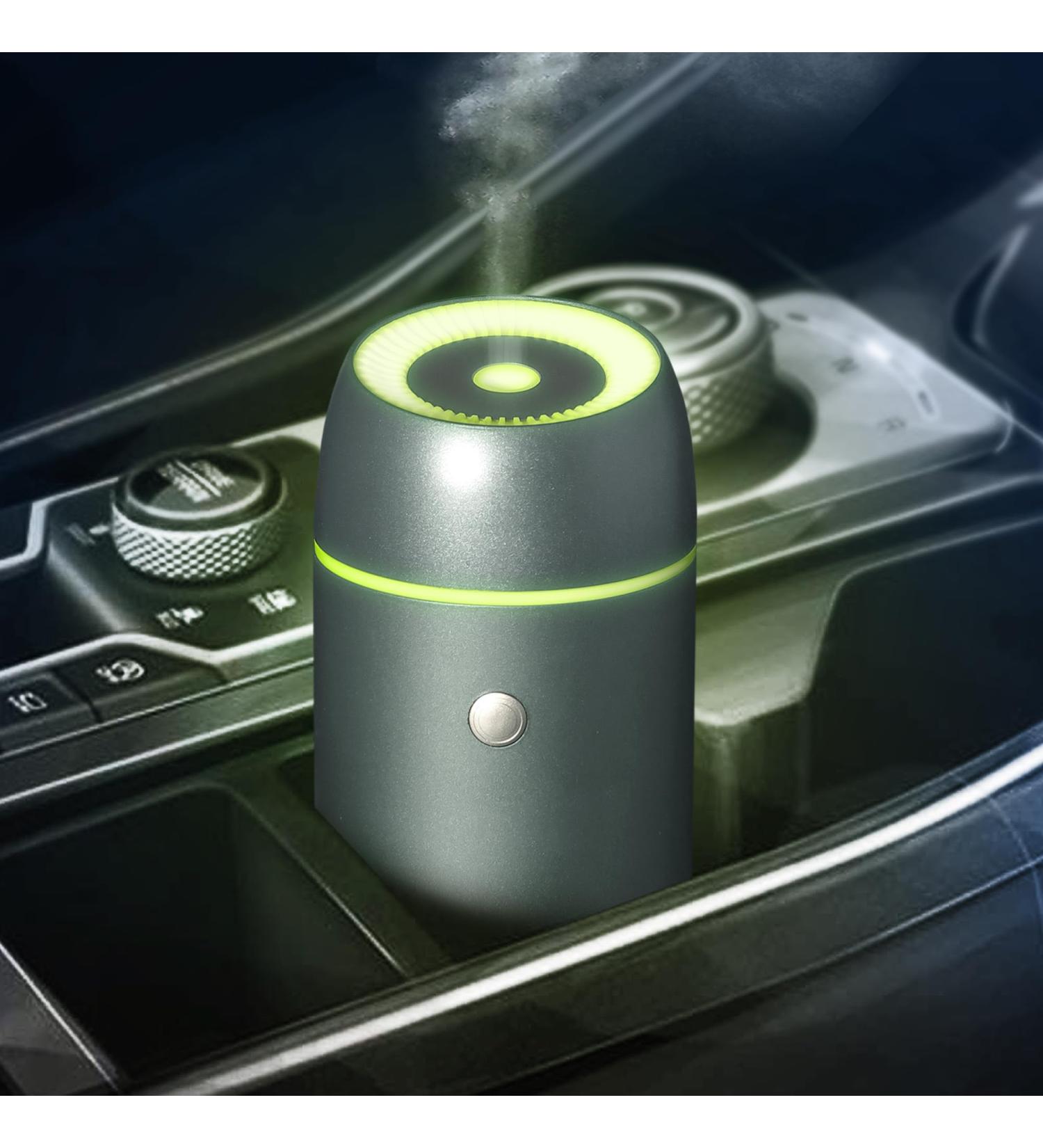 Earnest Live Essential Oil Diffuser - Car Air Freshener with Timer Night Light USB Portable 100ml Aromatherapy Gift - Buy Online on SooperMarket.com