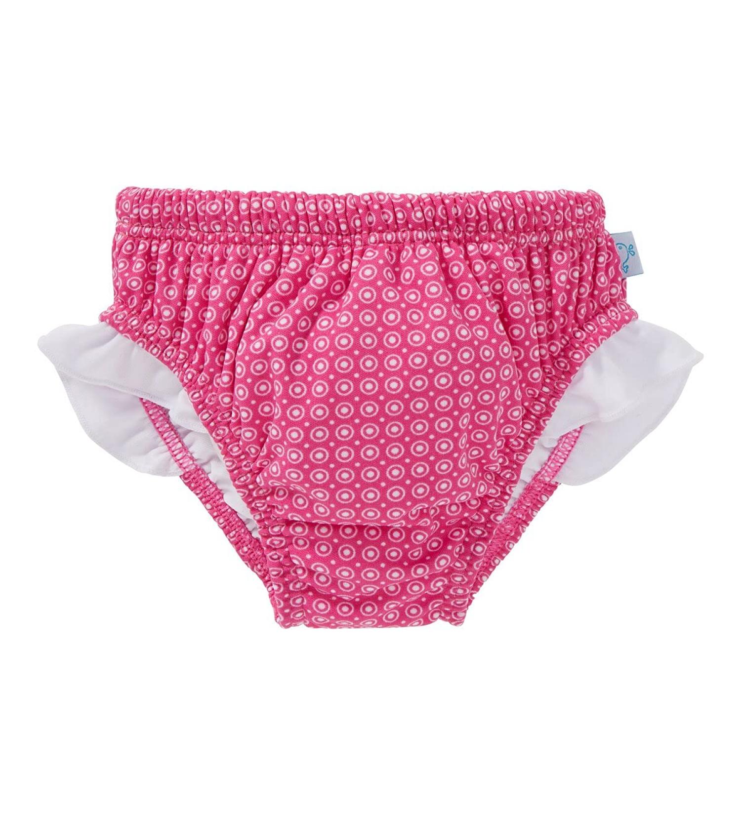 Fashy Baby Girl Little Stars Reusable Swim Diaper - Toddler Swim Diaper 86-92 Pink/White | Eco-Friendly & Comfortable - Buy Online on SooperMarket.com