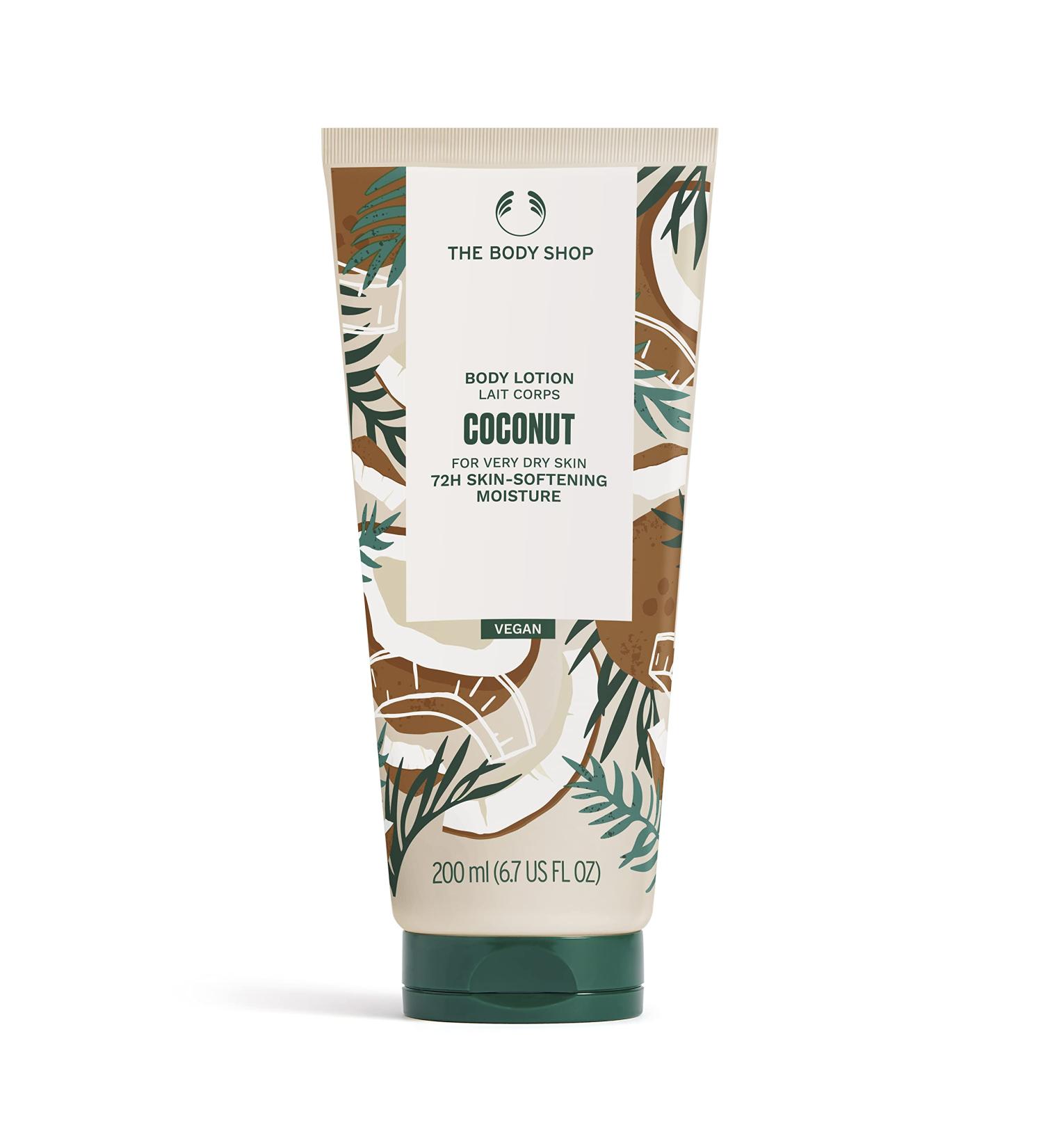 The Body Shop Coconut Nourishing Body Milk 8.4 oz - Vegan Lightweight Moisturizer for Very Dry Skin - Buy Online on SooperMarket.com