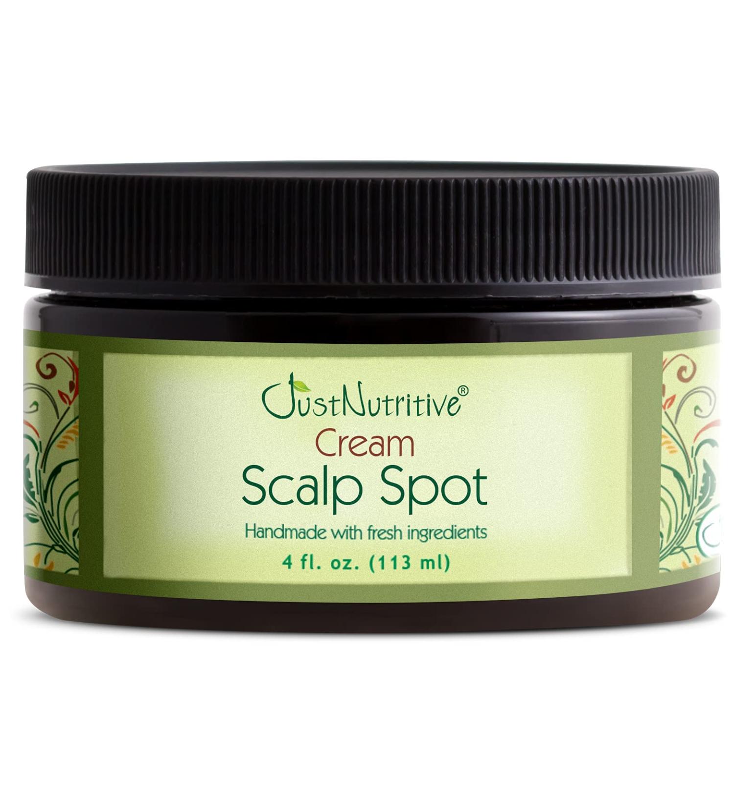 Bald Spot Hair Growth Cream | Scalp Treatment for Receding Hair | Just Nutritive | 4 Oz | Unisex Hair Restoration - Buy Online on SooperMarket.com