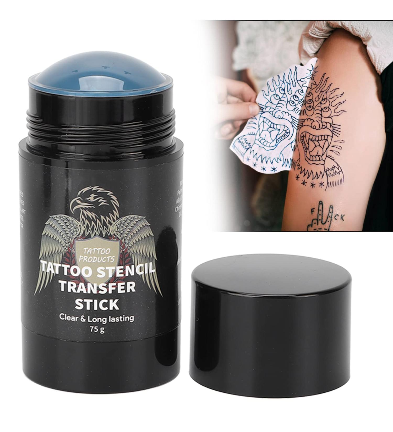 Tattoo Stencil Transfer Gel Stick 75g - Clear Patterns Transfer Cream - Buy Online on SooperMarket.com