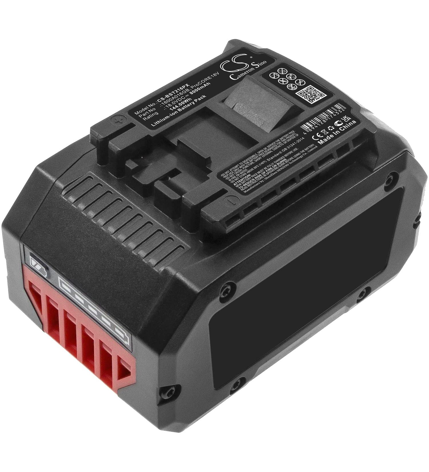 Buy PRUVA 8000mAh Battery for Bosch GSA 18V-LI | High-Performance Cordless Compatibility | International Shipping Available - Buy Online on SooperMarket.com