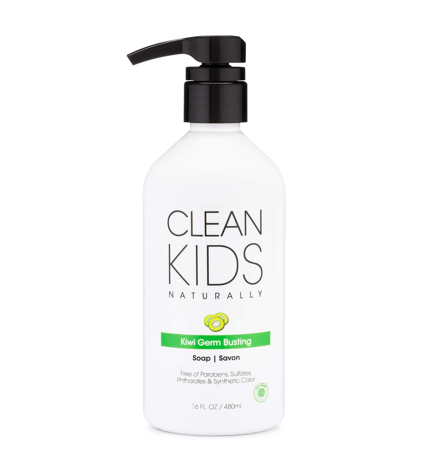 Gabriel Cosmetics Clean Kids Kiwi Germ Busting Soap - 16 oz (1) - Buy Online on SooperMarket.com