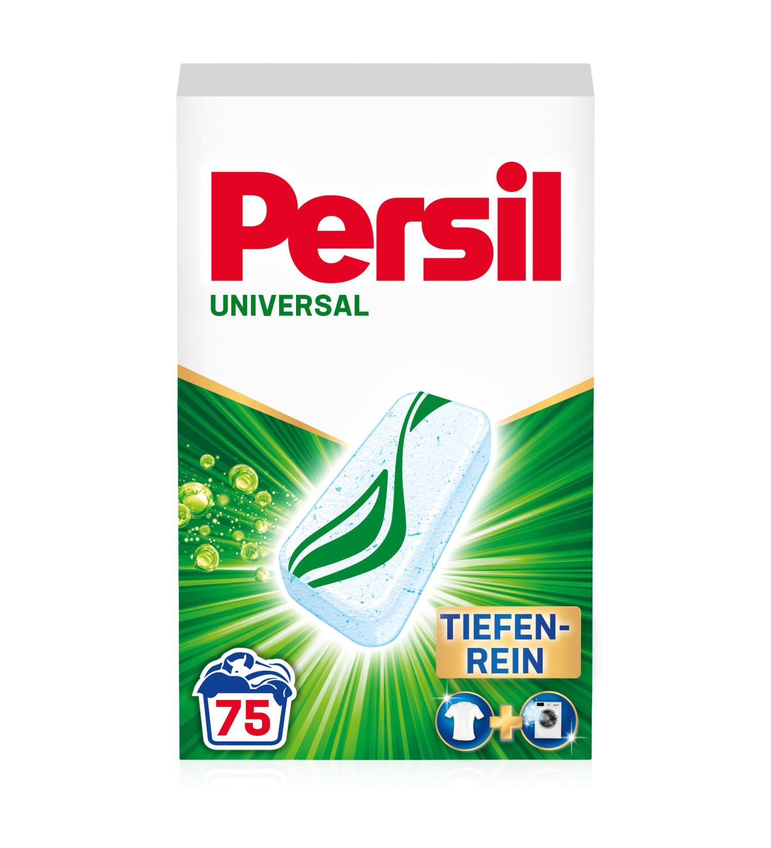 Persil Power Bars Universal Detergent (75 Wash Loads) - Eco-Friendly Pre-Dose Full Detergent for Pure Hygienic Laundry Care - Buy Online on SooperMarket.com