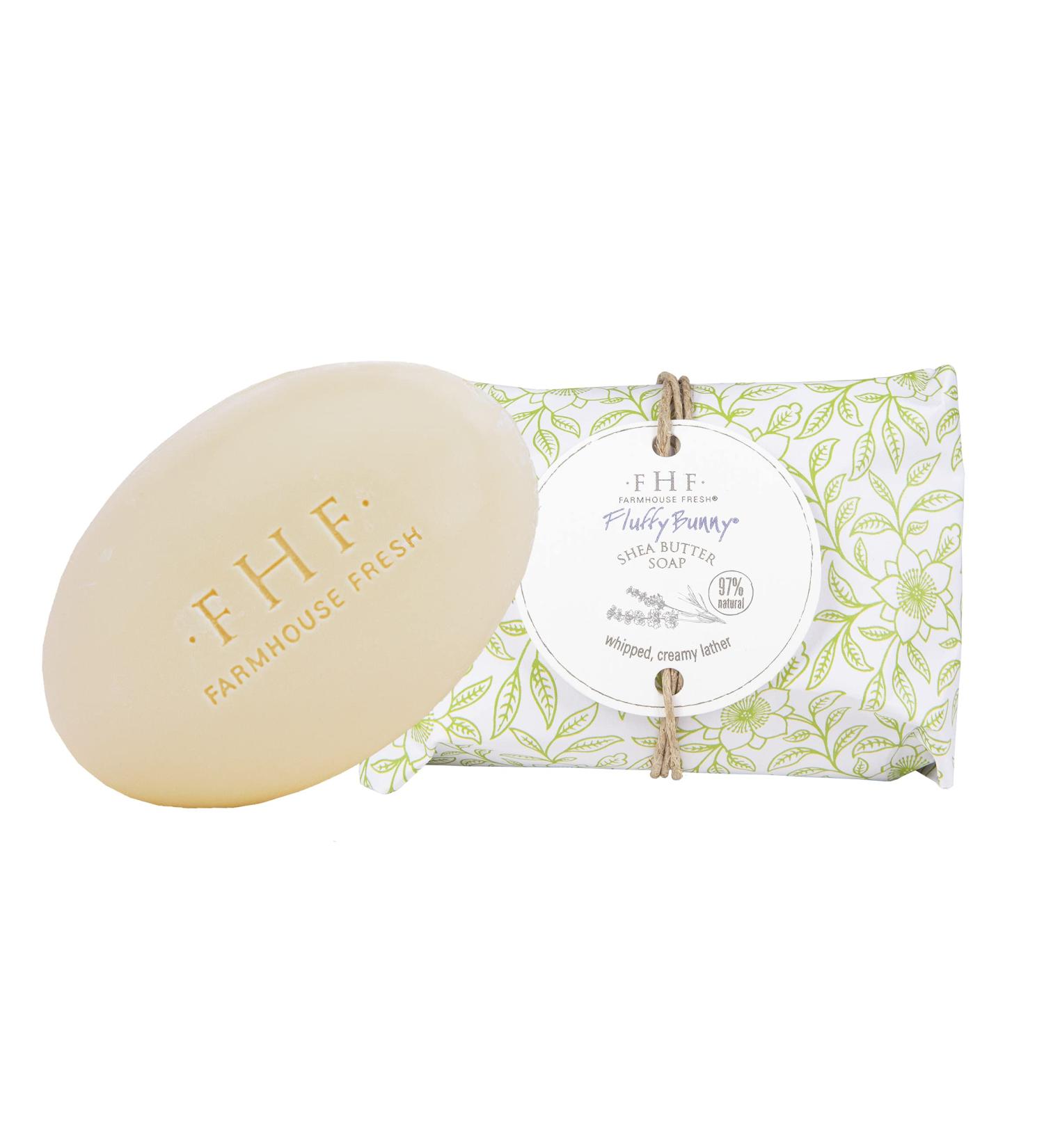 FarmHouse Fresh Fluffy Bunny Shea Butter Bar Soap 5.25 oz. - Luxury Shea Butter Soap - Buy Online on SooperMarket.com