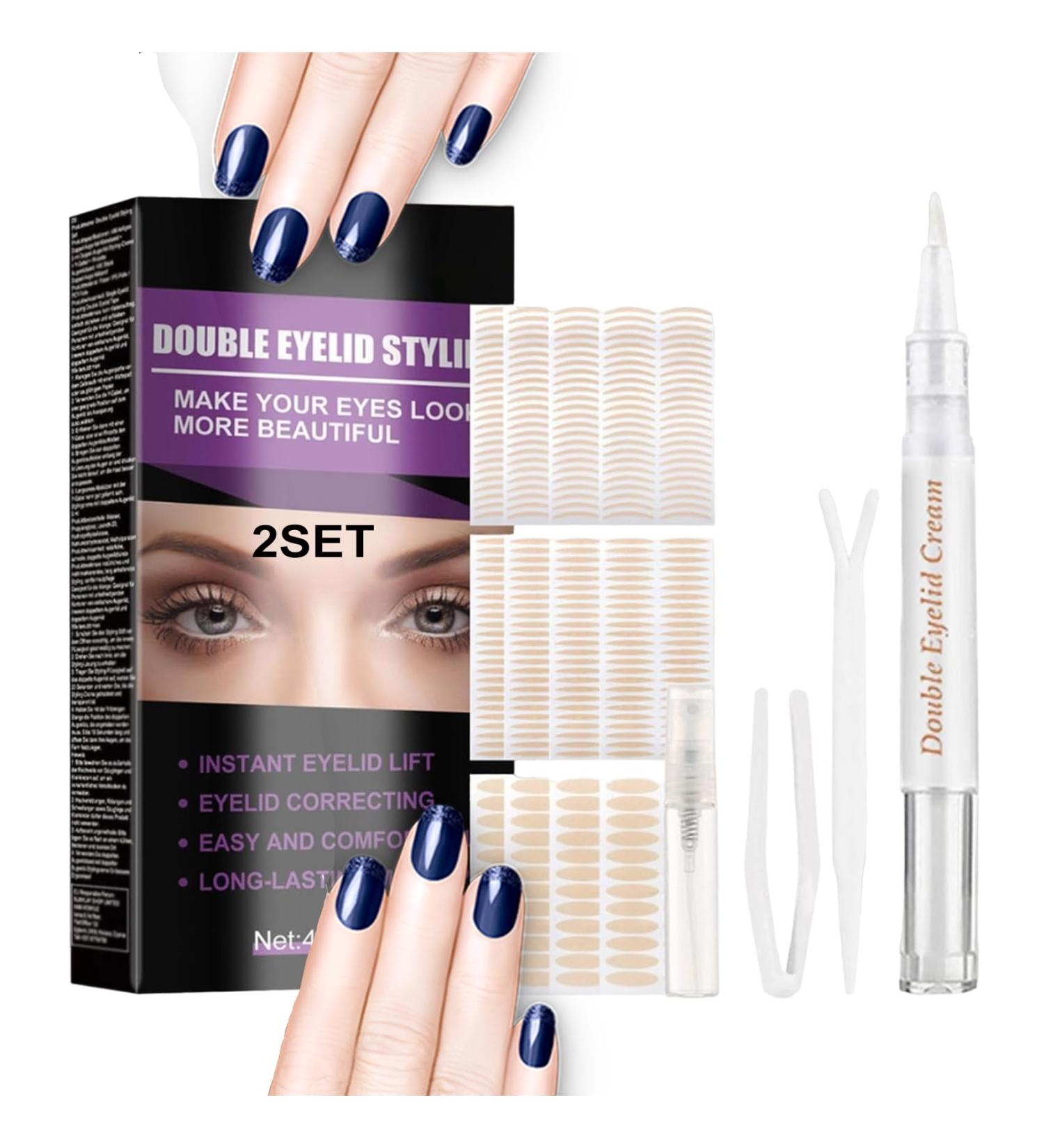 Satvee Waterproof Double Eyelid Tapes Satvee Waterproof Double Eyelid Tapes (2Set) - Buy Online on SooperMarket.com