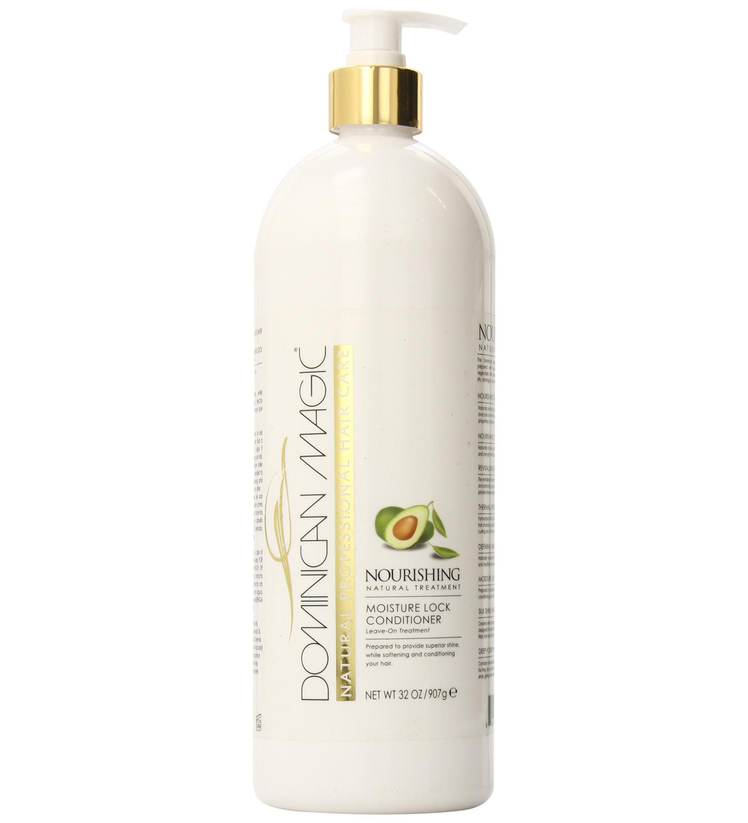 DOMINICAN MAGIC Moisture Lock Leave-In Conditioner 32 oz - Ultimate Hydration for All Hair Types | International Shipping Available - Buy Online on SooperMarket.com