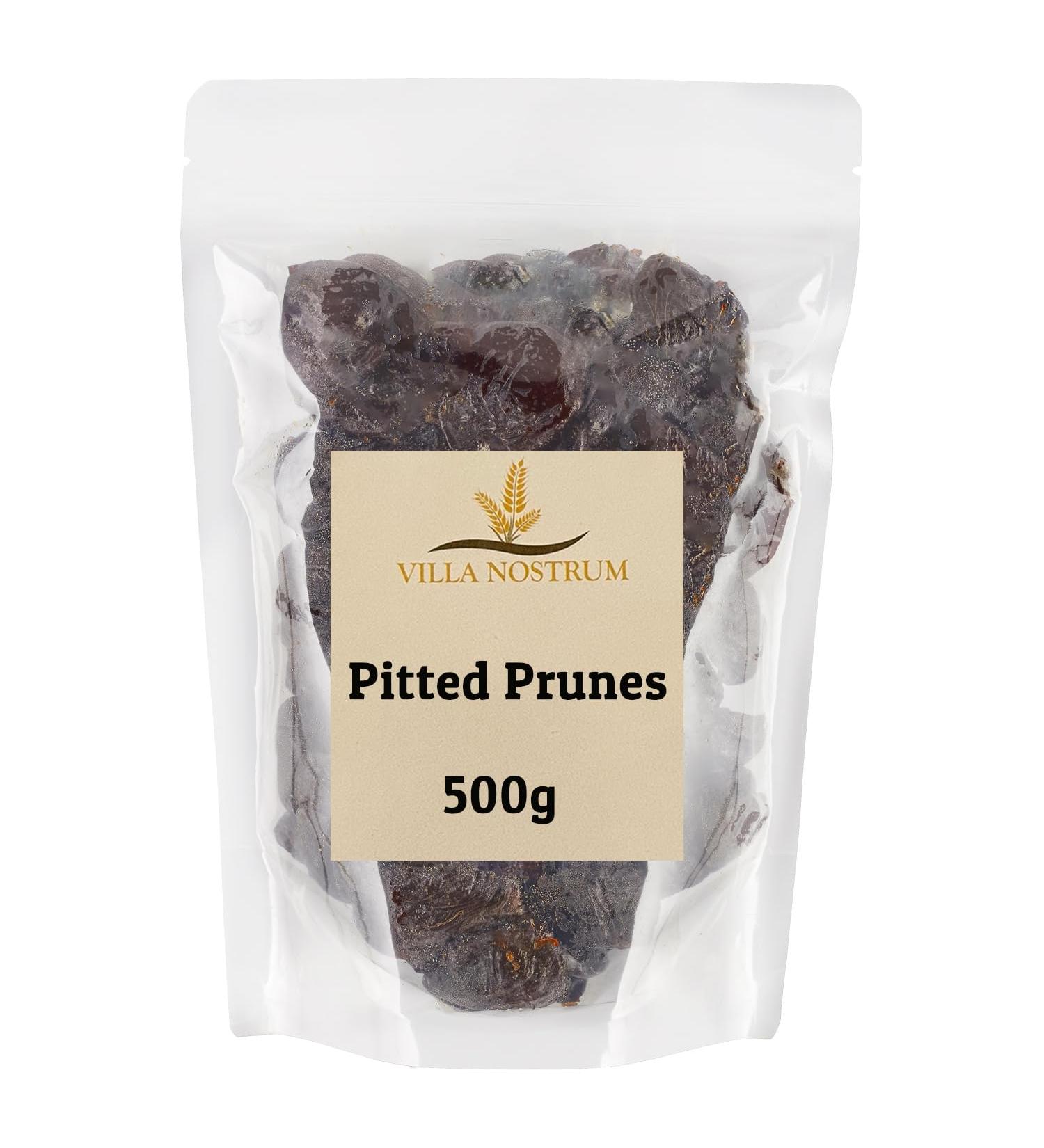 Pitted Prunes 500g by Villa Nostrum - Buy Online on SooperMarket.com