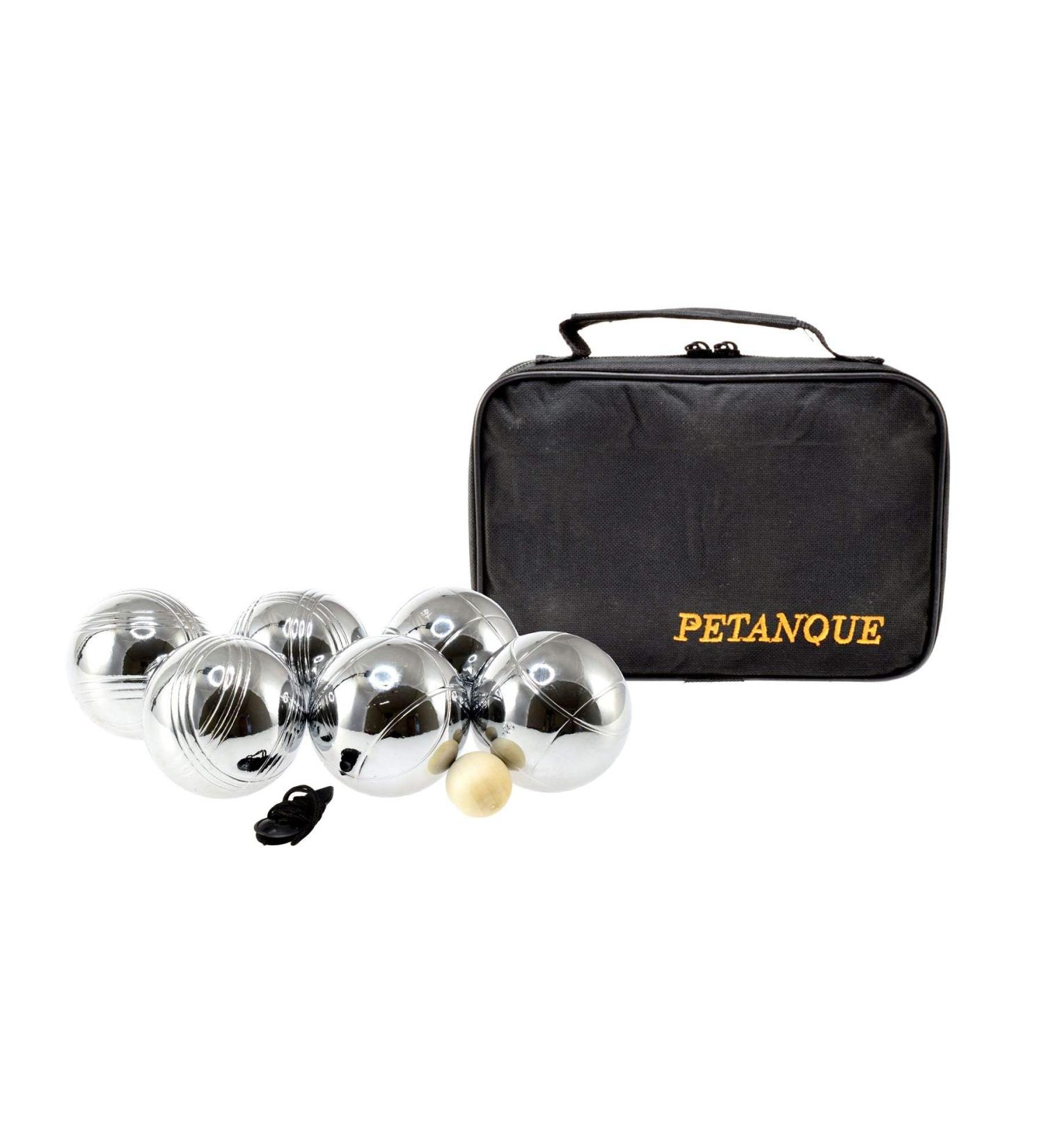 Buy Jeu de Boules Set - 6 Metal Balls in Bag | International Shipping Available - Buy Online on SooperMarket.com