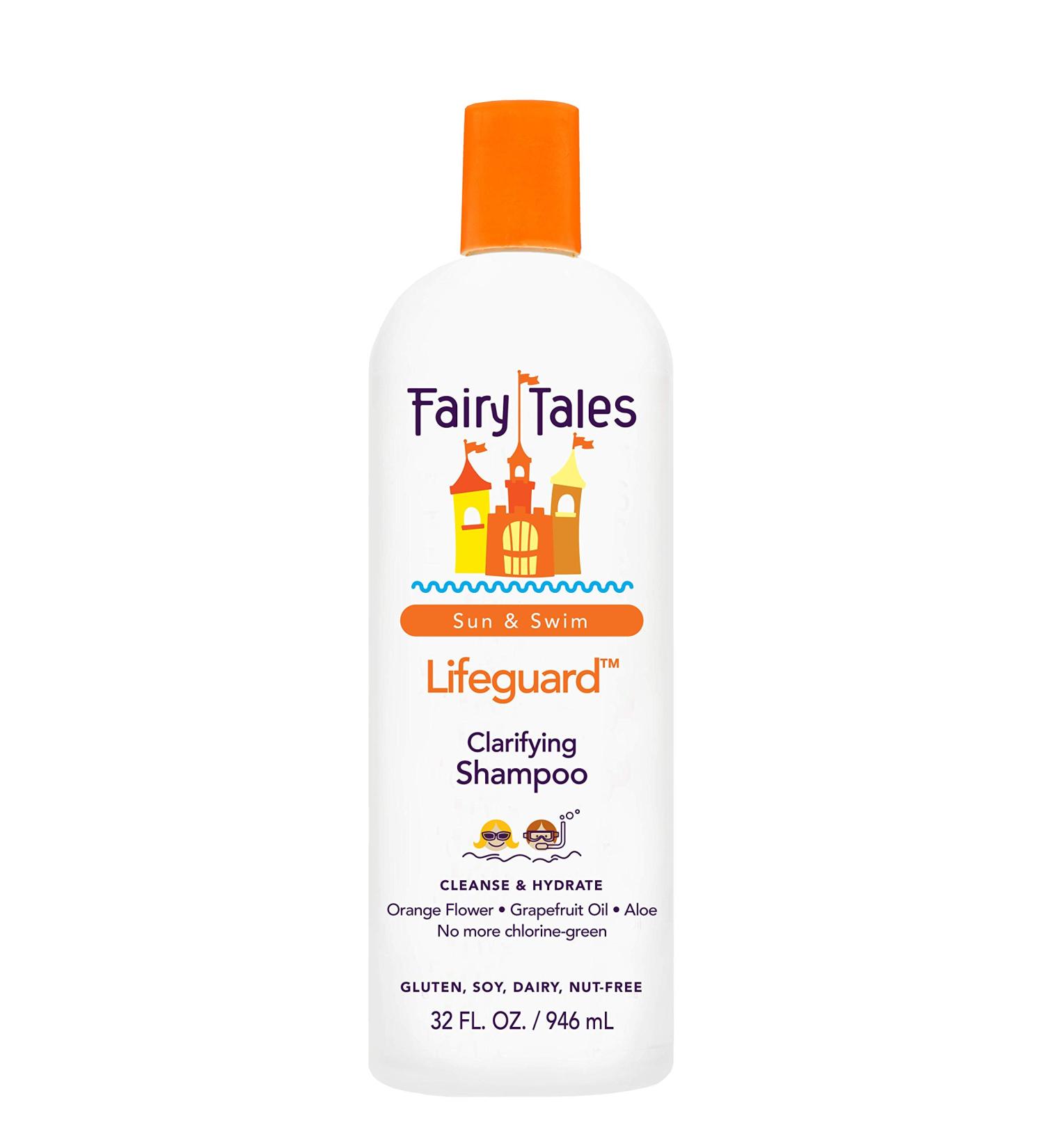 Fairy Tales Swim Shampoo for Kids - 32 oz | Chlorine Removal & Gentle Cleansing | Made in USA with Natural Ingredients | No Parabens, Sulfates, or Synthetic Dyes - Buy Online on SooperMarket.com