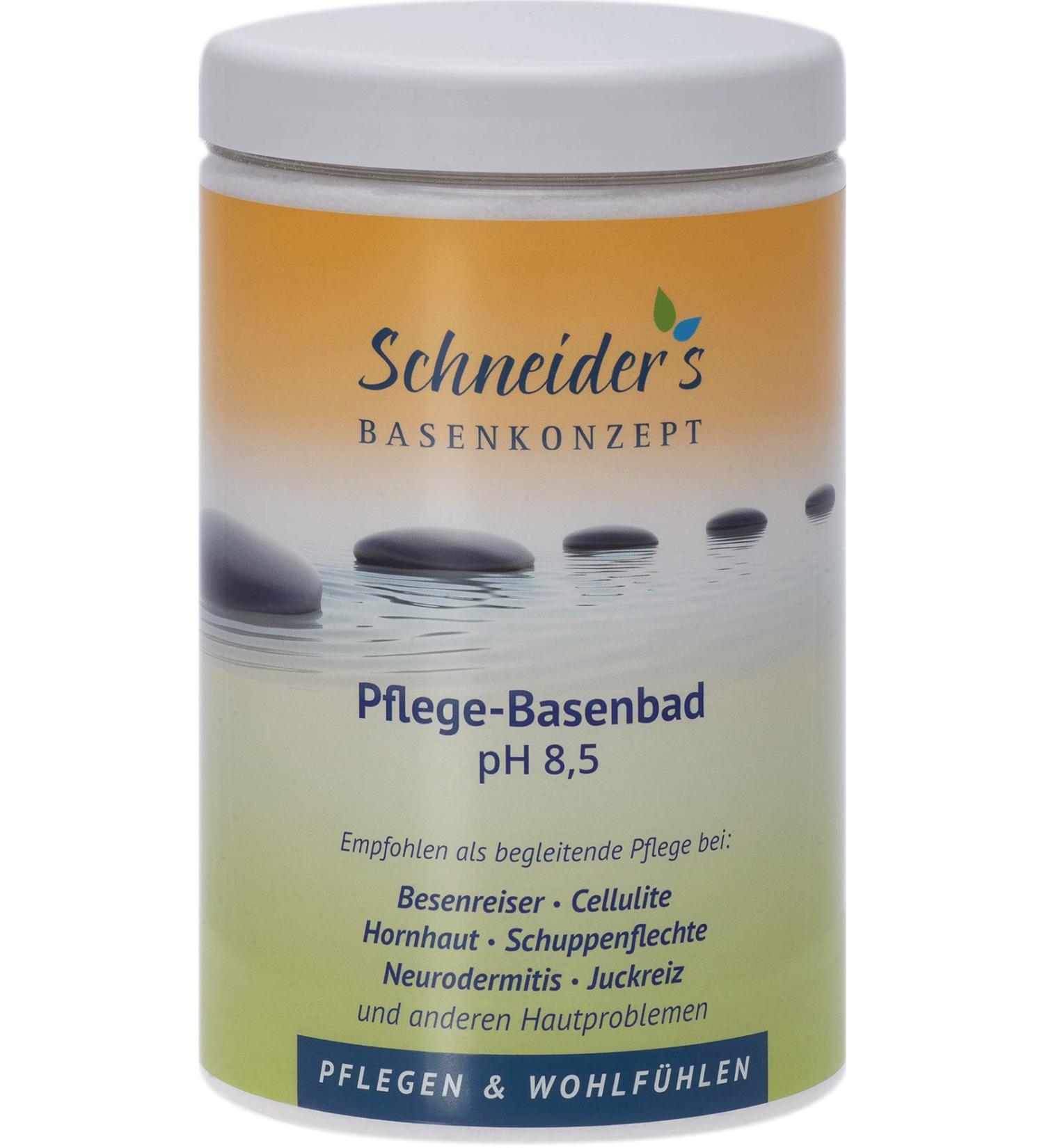 Schneider's Care Base Pool 1400g - Naturopath-Developed Detox Solution for Base & Foot Bath - Supports Deacidification 1.4 kg (1 Pack) - Buy Online on SooperMarket.com