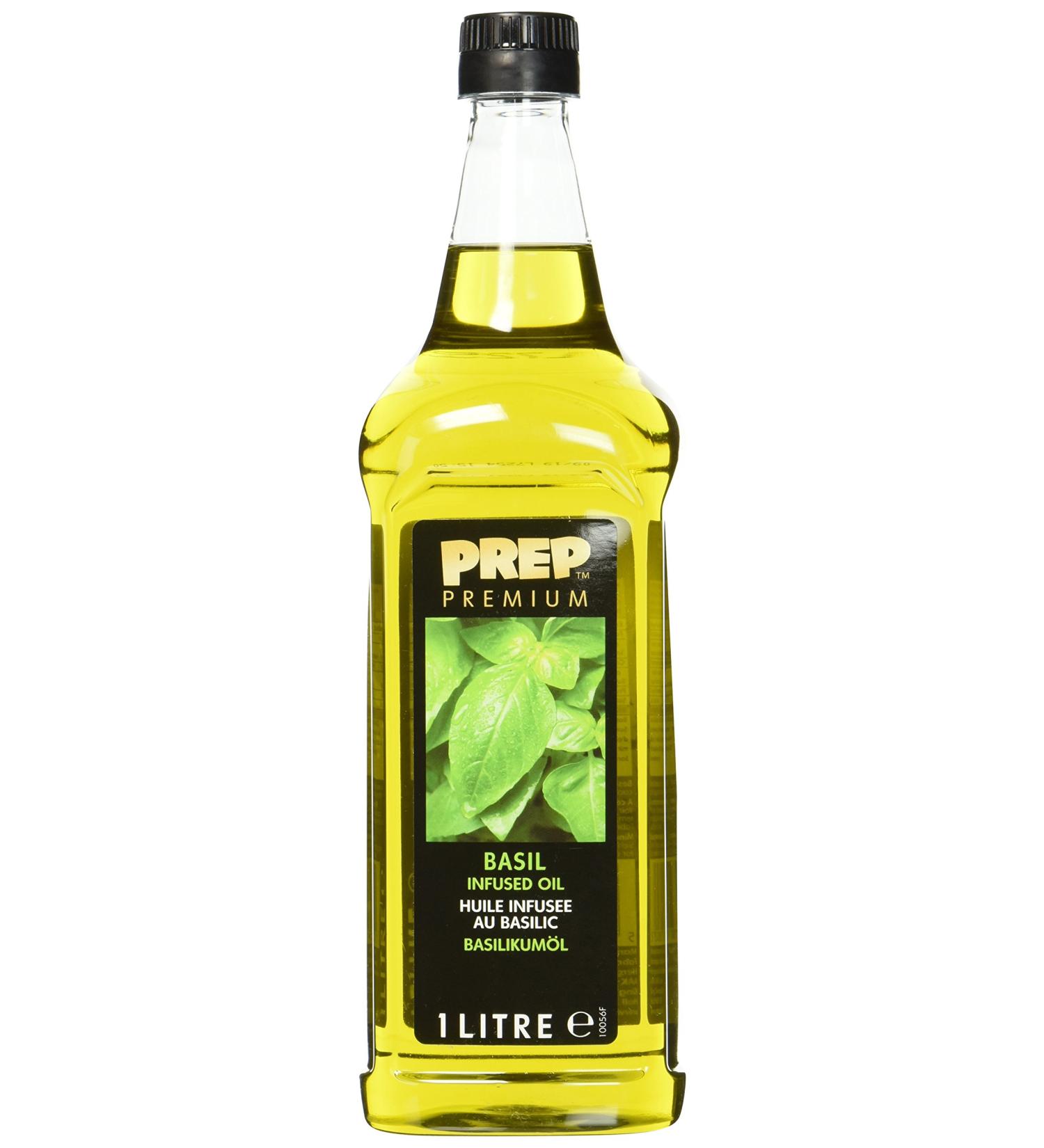 Buy Prep Premium Basil Oil 1000ml | Natural Infused Oil for Fish Poultry Vegetables & Salads - International Shipping Available - Buy Online on SooperMarket.com