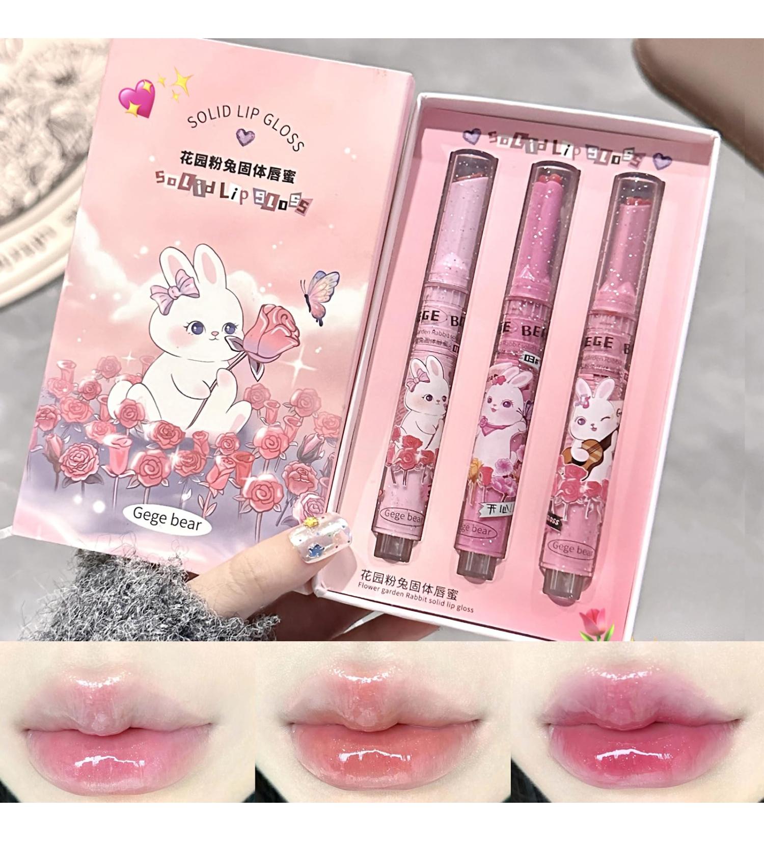 Mrettick Heart-Shaped Jelly Lipstick: Long-Lasting Moisturizing Lip Stain - Buy Online on SooperMarket.com