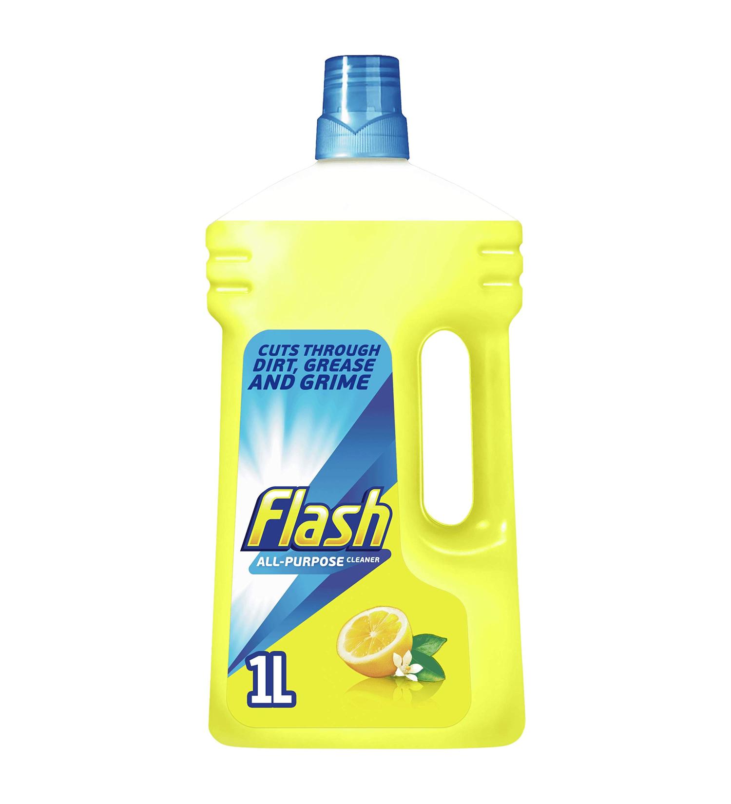 Flash Universal Crisp Lemons Multi-Surface Cleaning Liquid 1L style 1 - Buy Online on SooperMarket.com