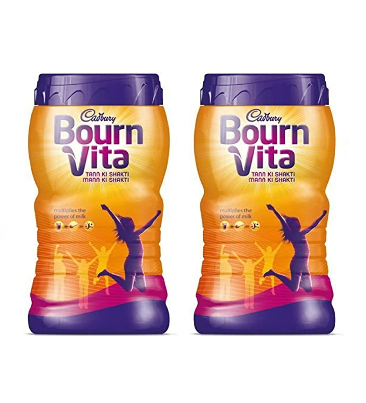 2 x 500g BOURNVITA CHOCOLATE HOT DRINK **FREE POST** ENERGISER ESSENTIAL VITAMINS ZINC MINERALS - Buy Online on SooperMarket.com