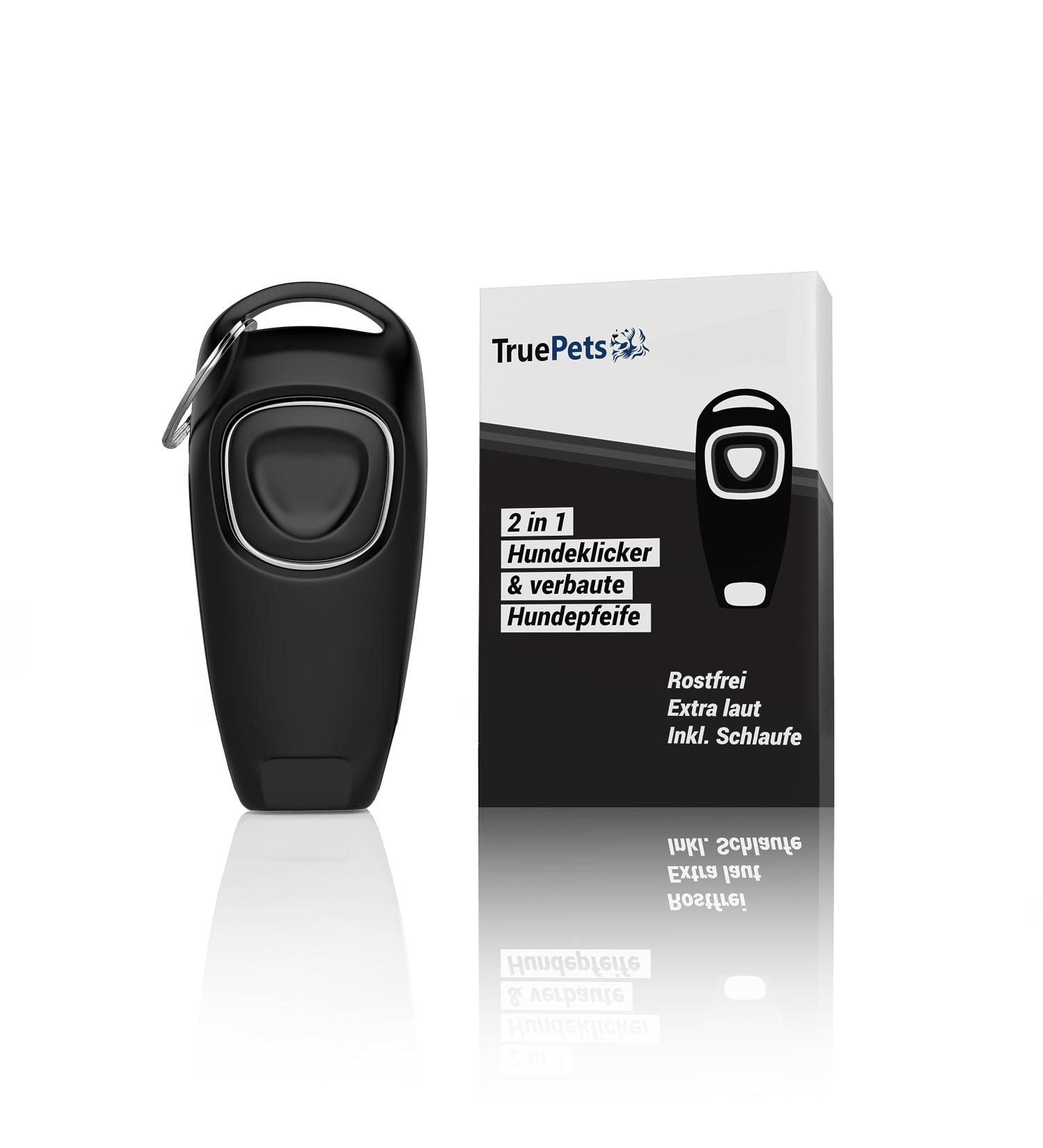 Truepets 2in1 Dog Clicker & Whistle - Essential Training Tool for Dogs & Cats - Optimize Your Pet Education - Buy Online on SooperMarket.com