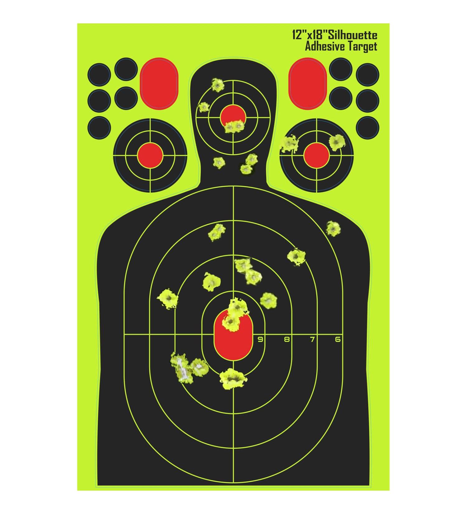 Kefit 12x18 Inch Splatter Reactive Targets for Pistol Shooting - 10 Pack - Buy Online on SooperMarket.com